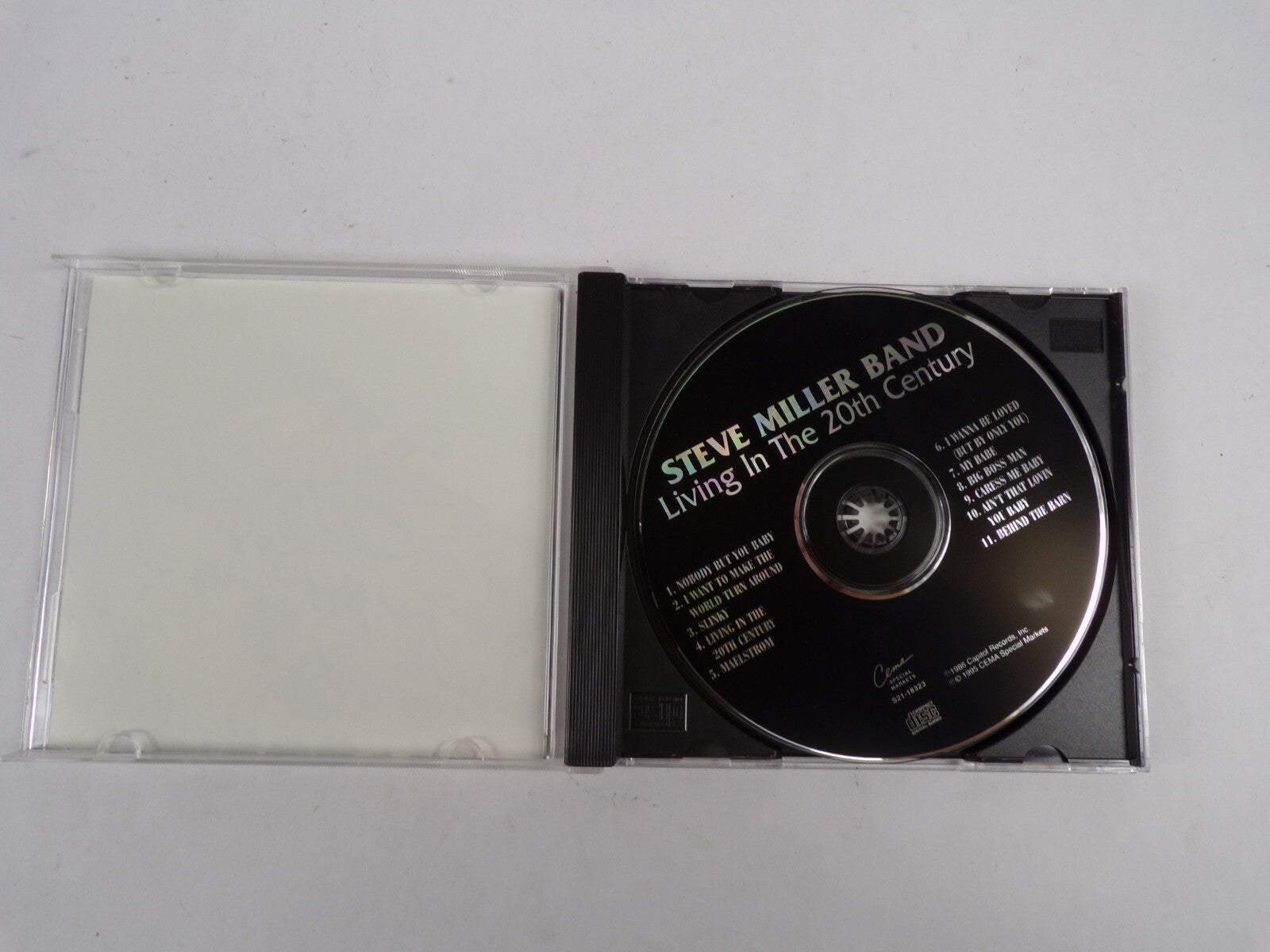 Steve Miller Band Living In The 20th Century Nobody But You Baby Slinky CD#39
