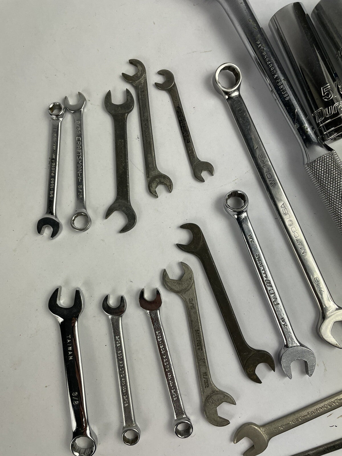 Lot of Mixed Wrenches: Torque/ Adjustable/ Mini