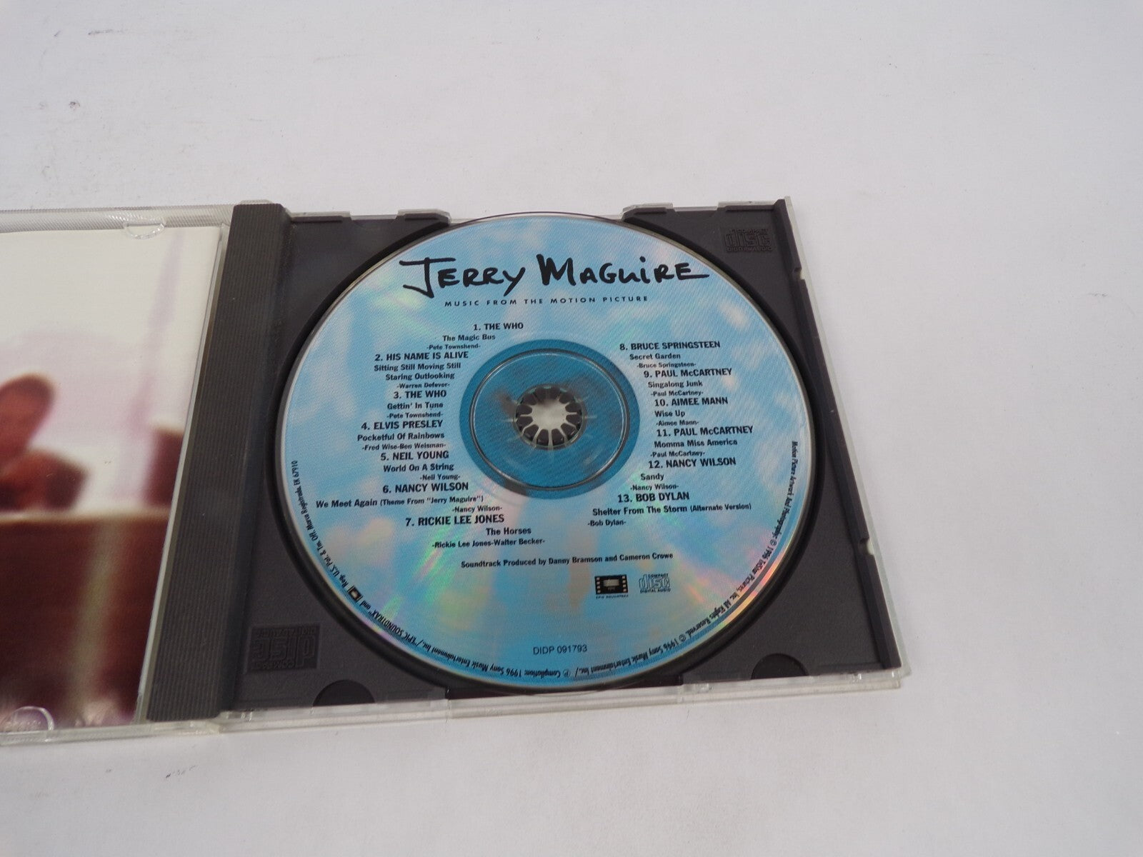 Jerry Magnire Tom Cruise Music From The Motion Picture The Who His Name CD#68