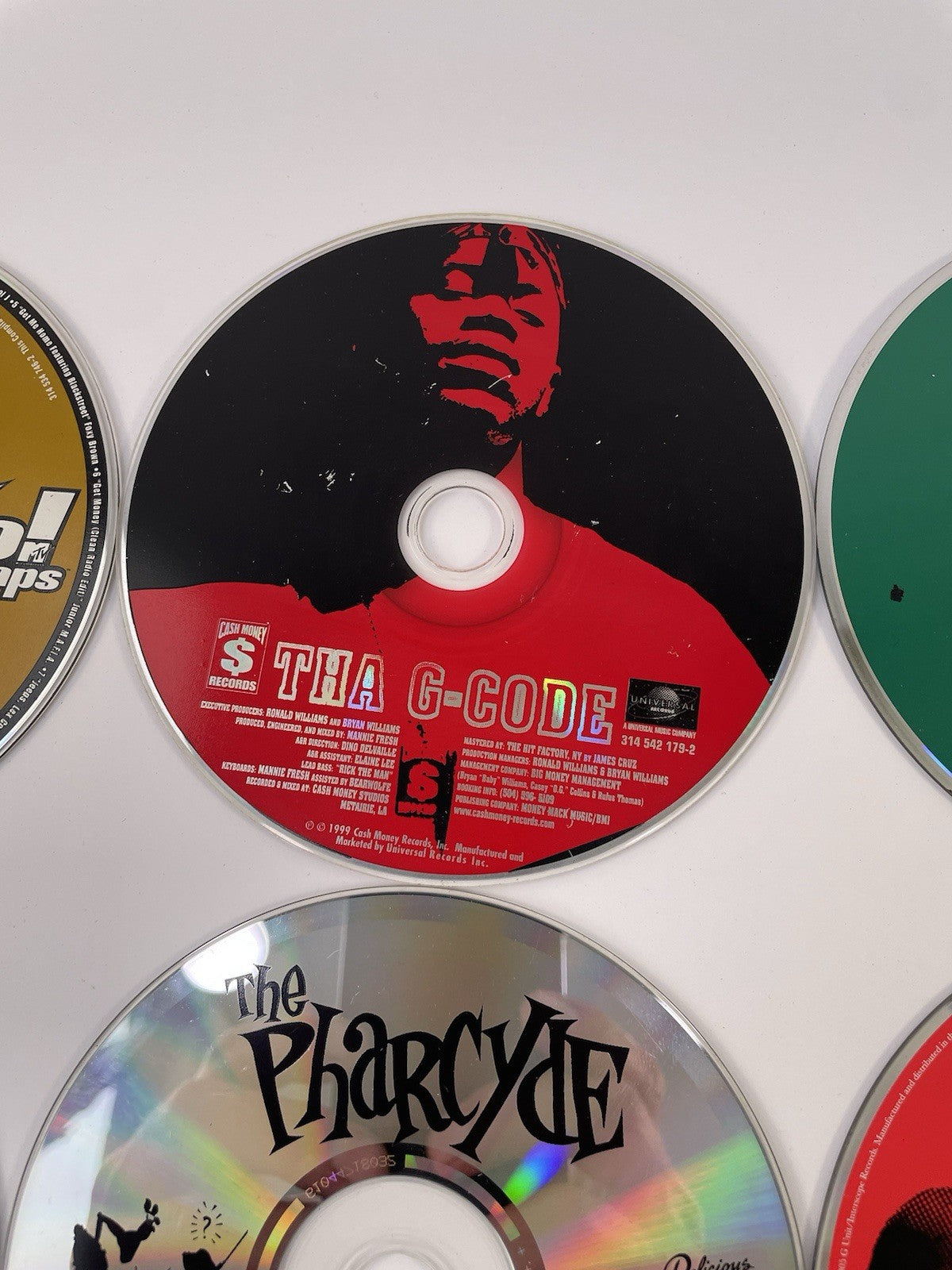 HIP-HOP / RAP CD COLLECTION LOT OF 14 CD(s) Andre Nickatena Eazy-E 50 Cent Jay Z