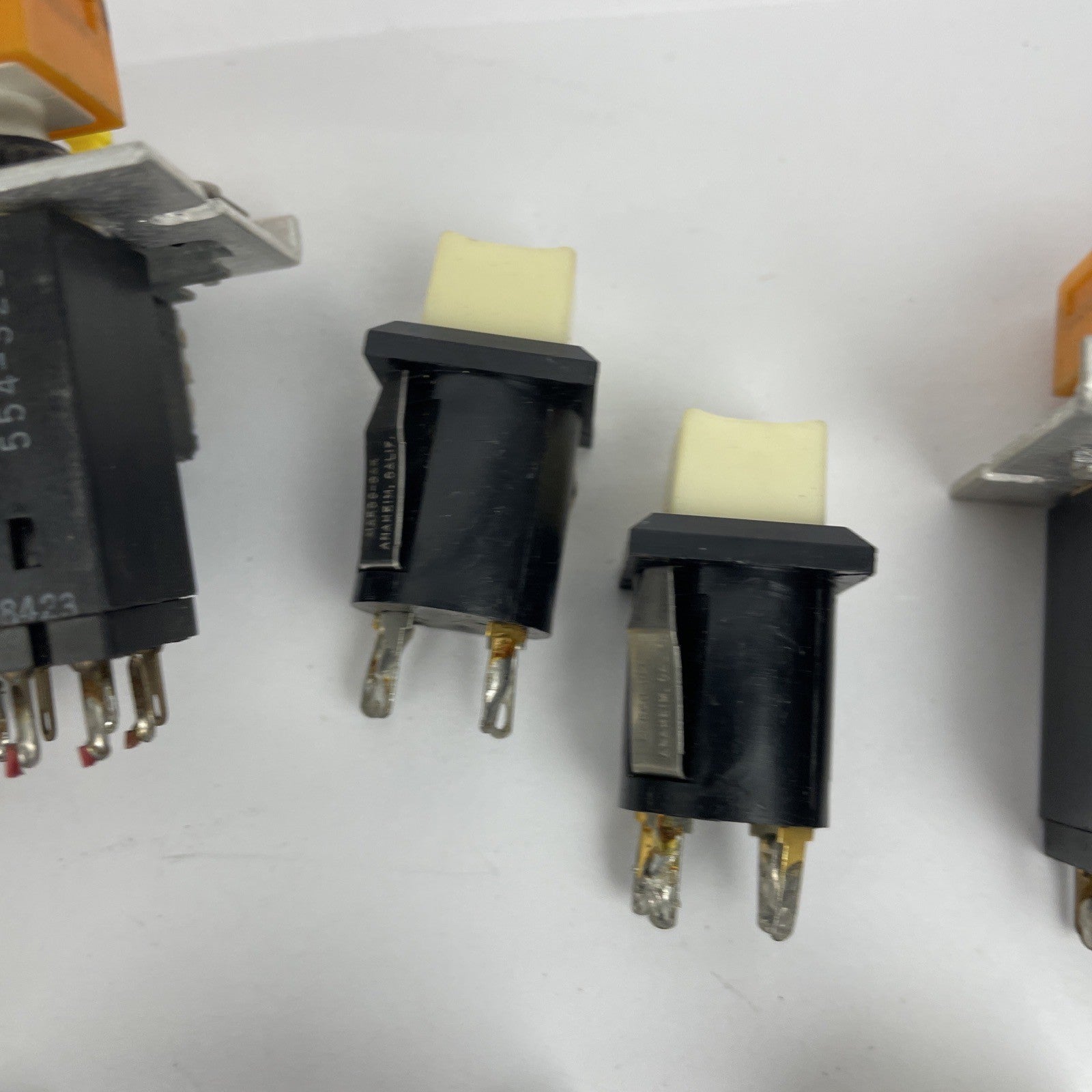 Lot of Assorted Dialco Dialight Macro-Oak Illuminated Push Button Switch - LOOK