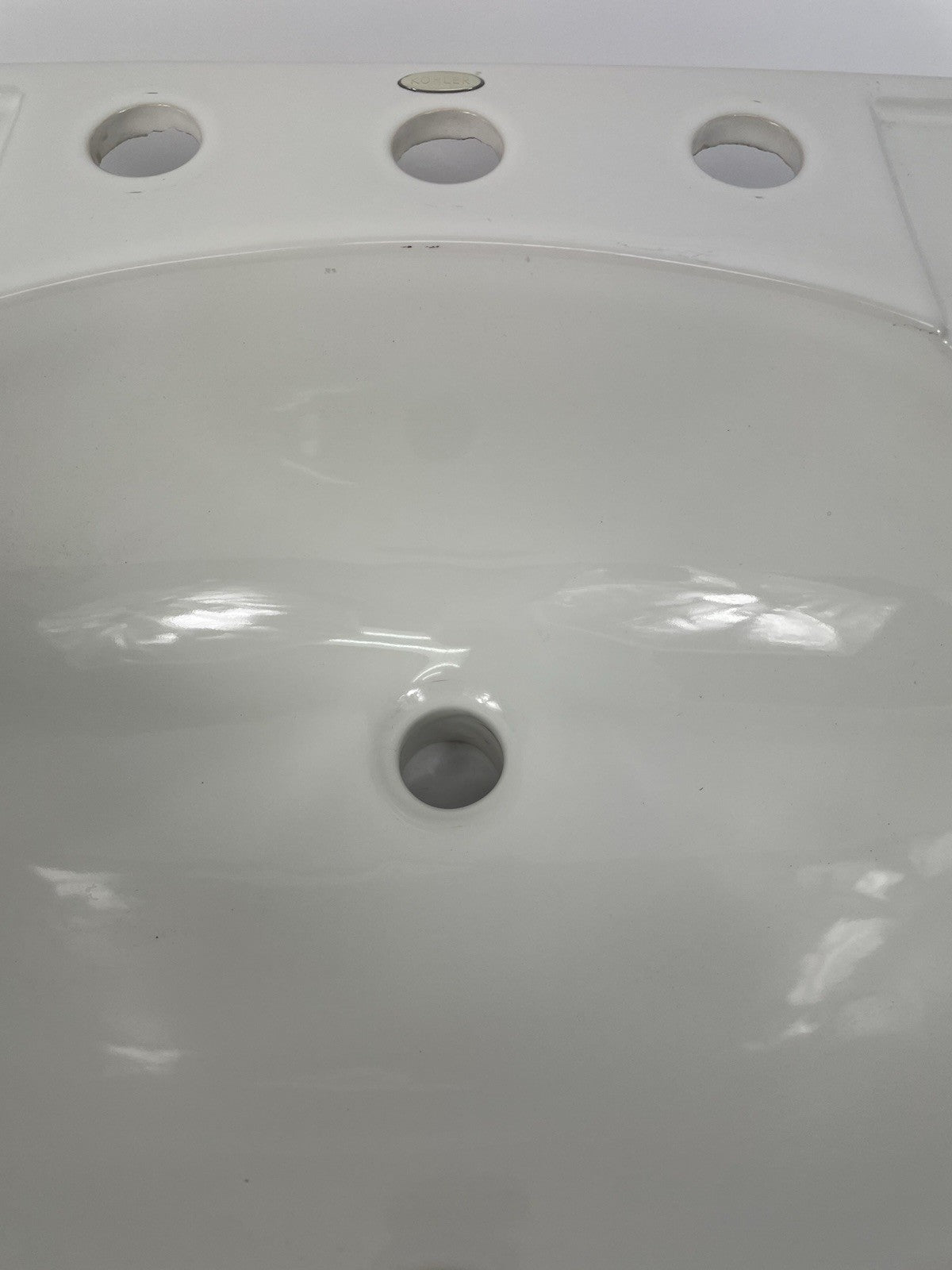 KOHLER K-2279-8-0 Devonshire Bathroom  Sink Basin 8" widespread faucet holes