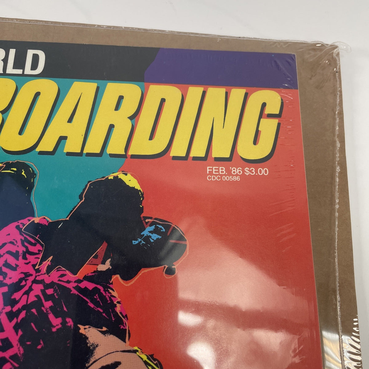 VINTAGE TRANSWORLD SKATEBOARDING MAGAZINE FEBRUARY 1986 Surf and Turf California