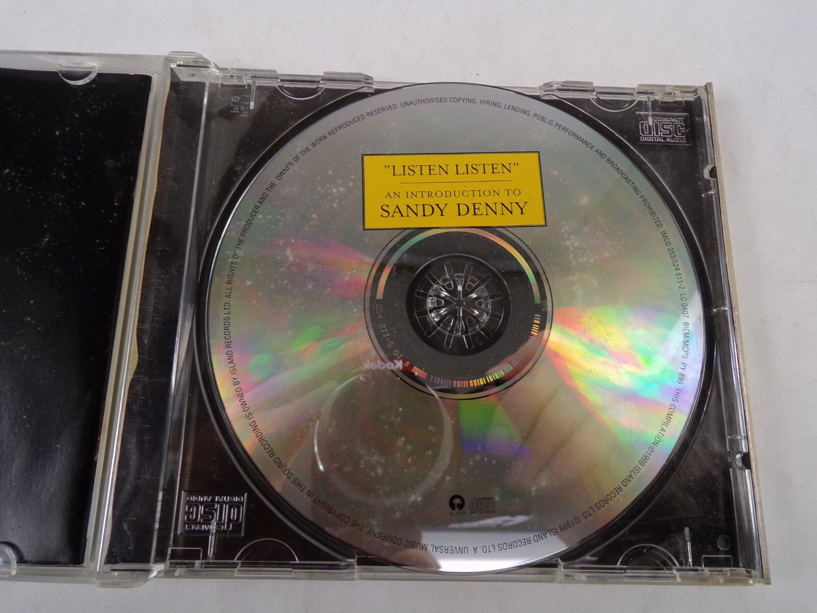 Listen Listen An Introduction To Sandy Denny The Lady Solo No End CD#56