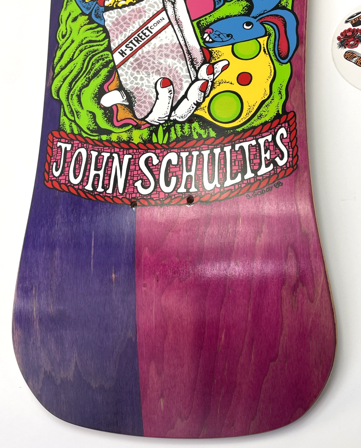 John Schultes A Series Clown H-Street Skateboard Deck Limited Edition #07 of 136