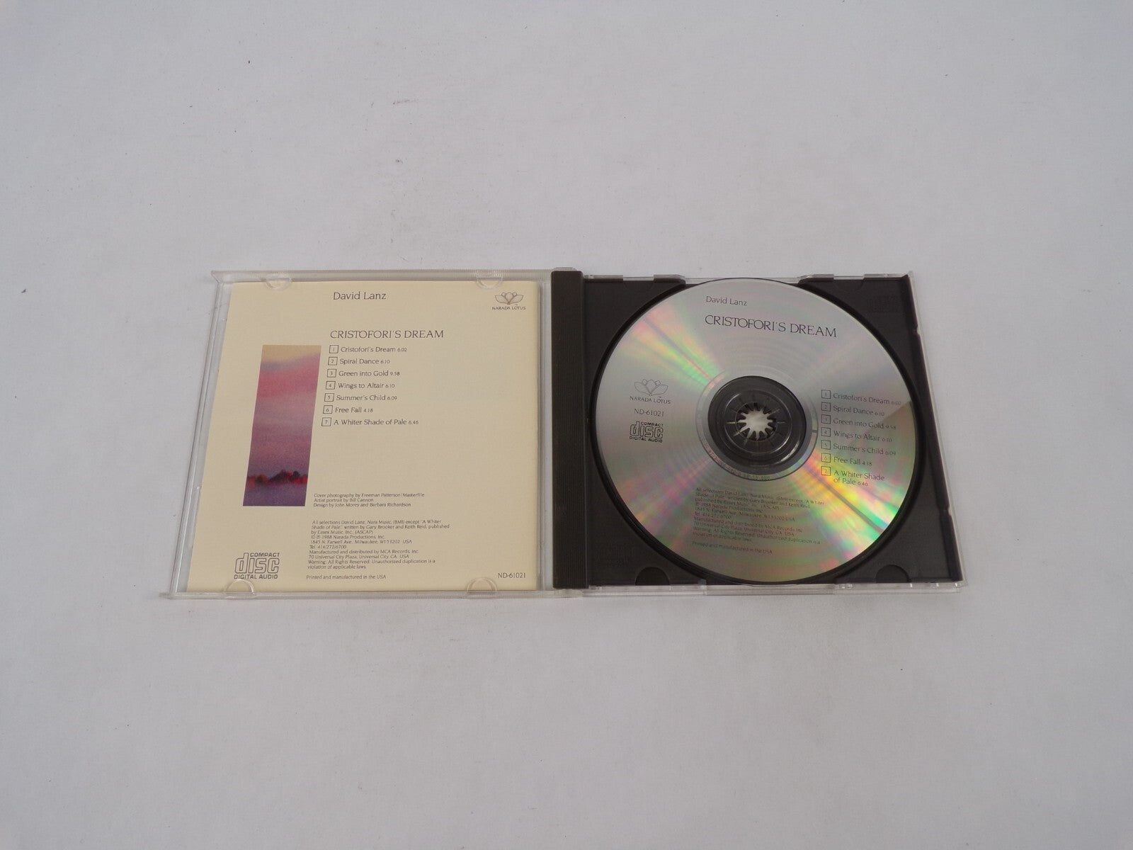Cristofori's Dream Spiral Dance Green Into Gold Wings To Altair Summer's ChCD#71