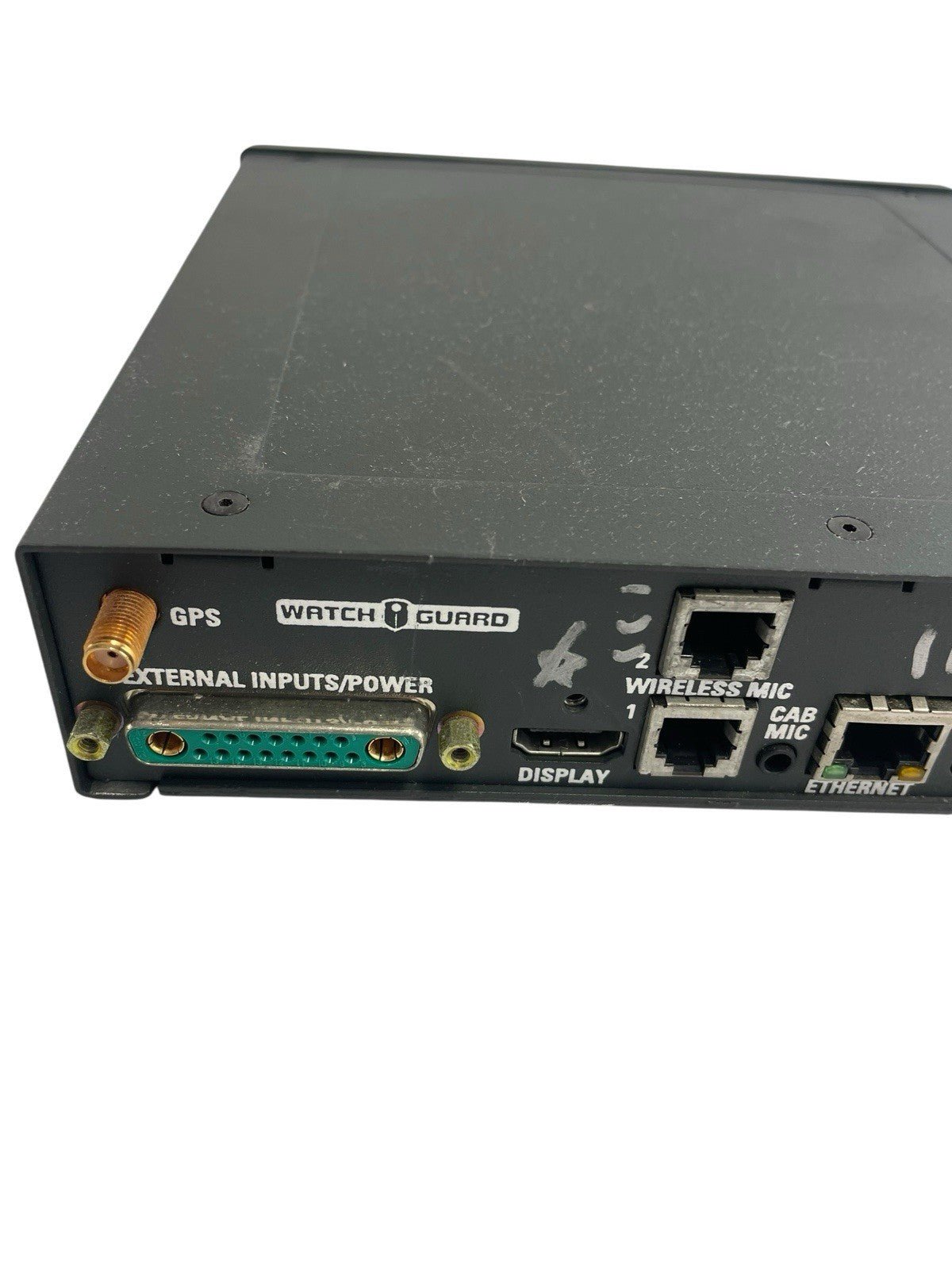WatchGuard WGA00480-605 4RE DVR Video Management Locked No Key No AC Adapter