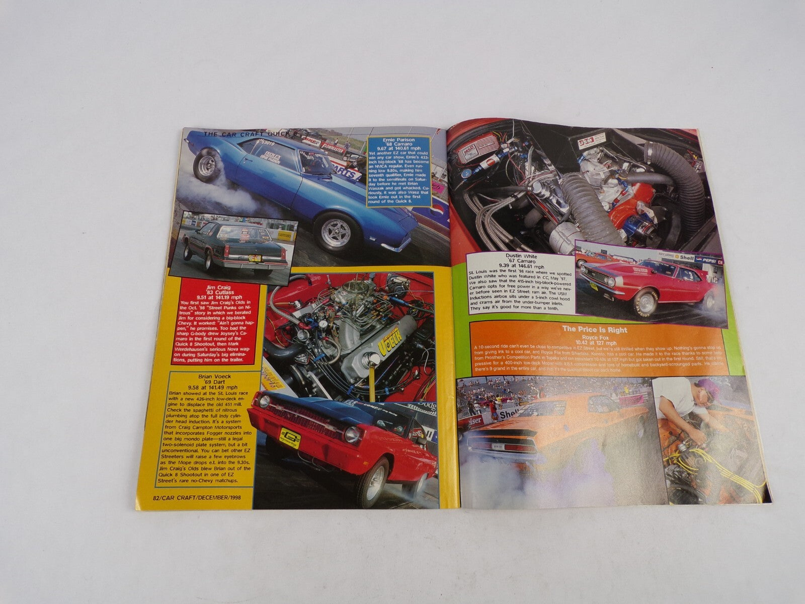 December 1998 Car Craft Cam Power Big action Double Whammy