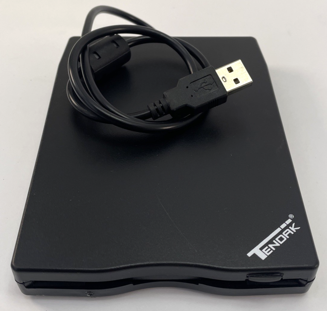 Tendak USB Floppy Disk Drive 3.5" Portable External Reader Windows 11/10/8/7 Mac