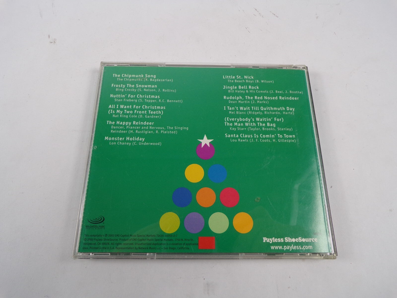 Christmas Kids' Collection The Chipmunk Song Frosty The Snowman CD#51