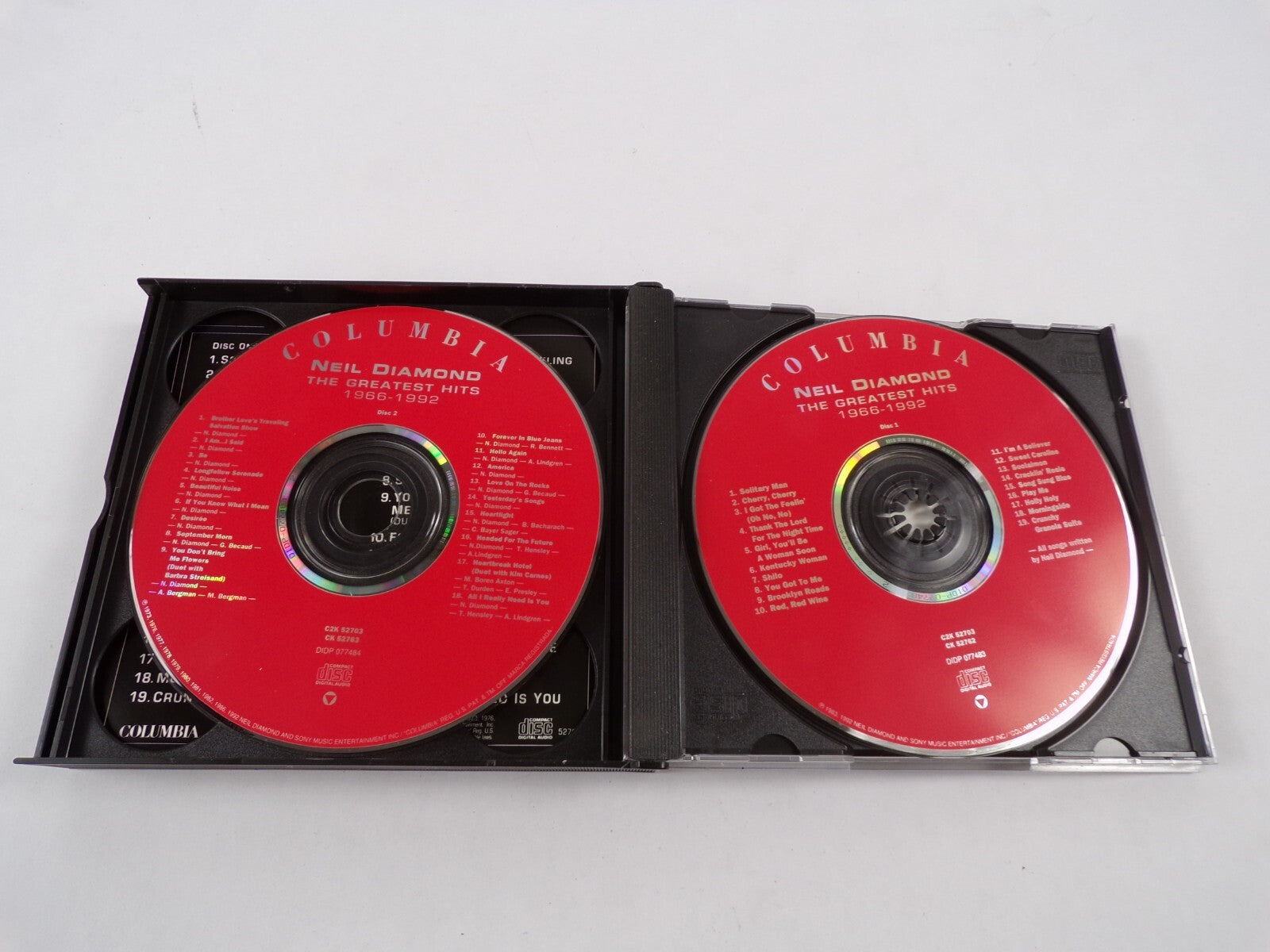 Neil Diamond The Greatest Hits Solitary Man Cherry Cherry I Got The Feelin CD#45
