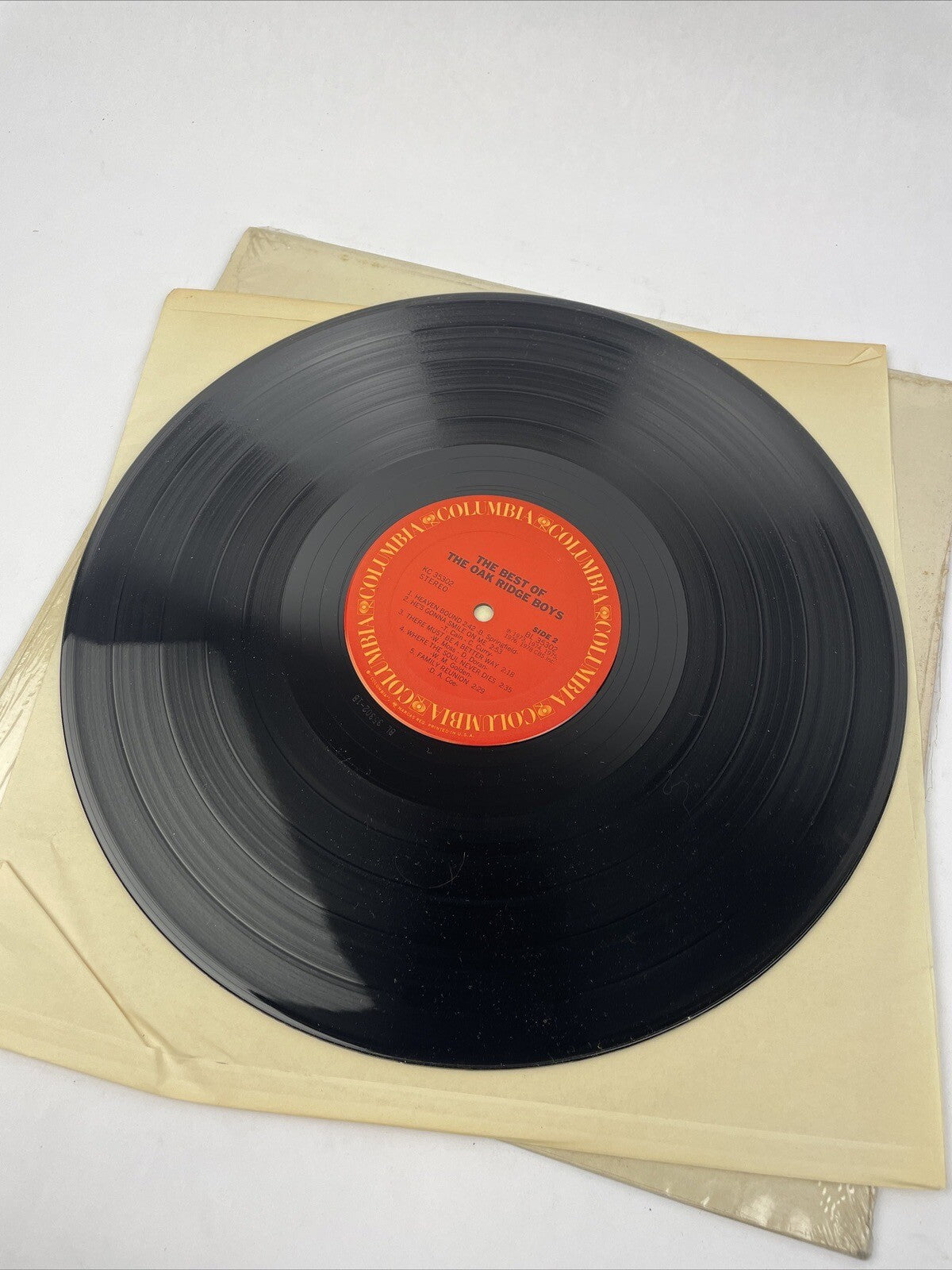 The Oak Ridge Boys "The Best of" 1978 Country / Gospel LP Vinyl Record Columbia