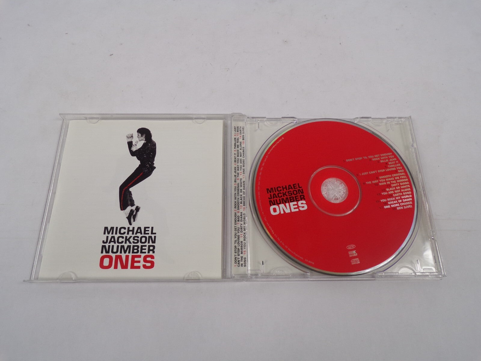 Michael Jackson Number Ones Don't Stop 'Til You Get Enough Rock With You CD#25