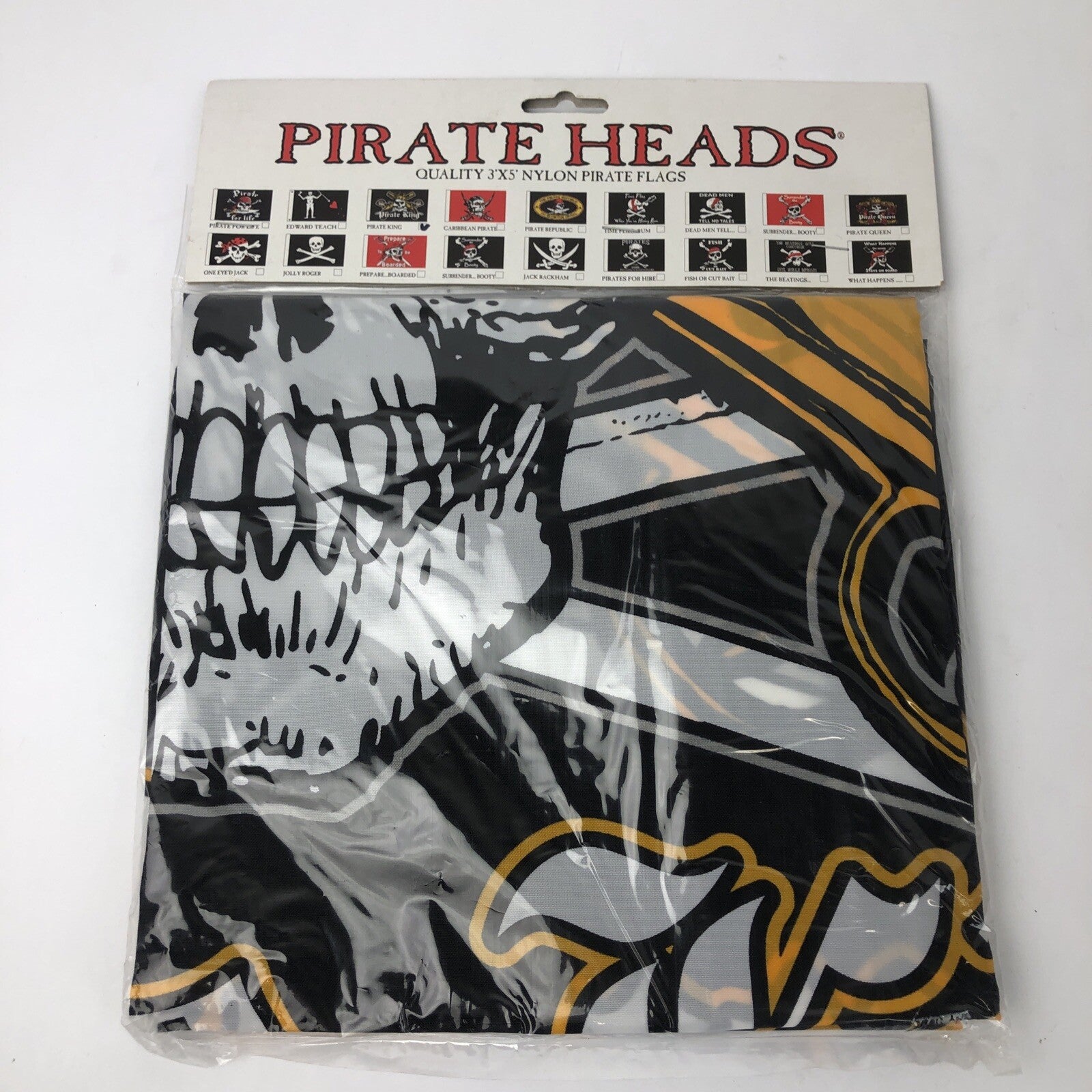 Flappin' Flags "PIRATE KING" 3' x 5' Flag Banner Double Sided Print High Quality