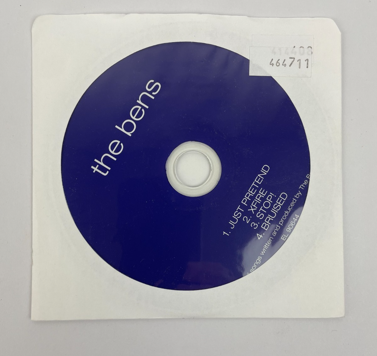 The Bens Digital Audio CD Sony Records 2003