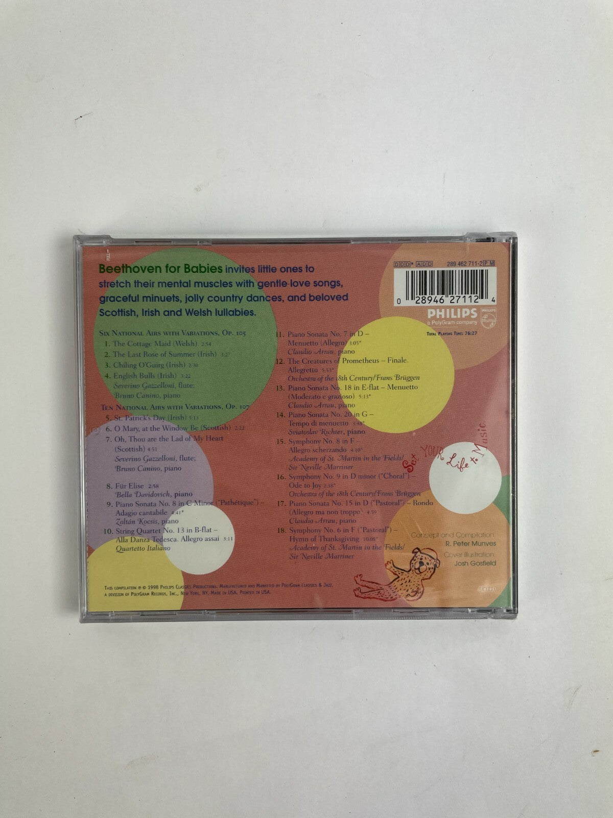 CD Beethoven for Babies Brain Training For Little Ones R.Peter Munves