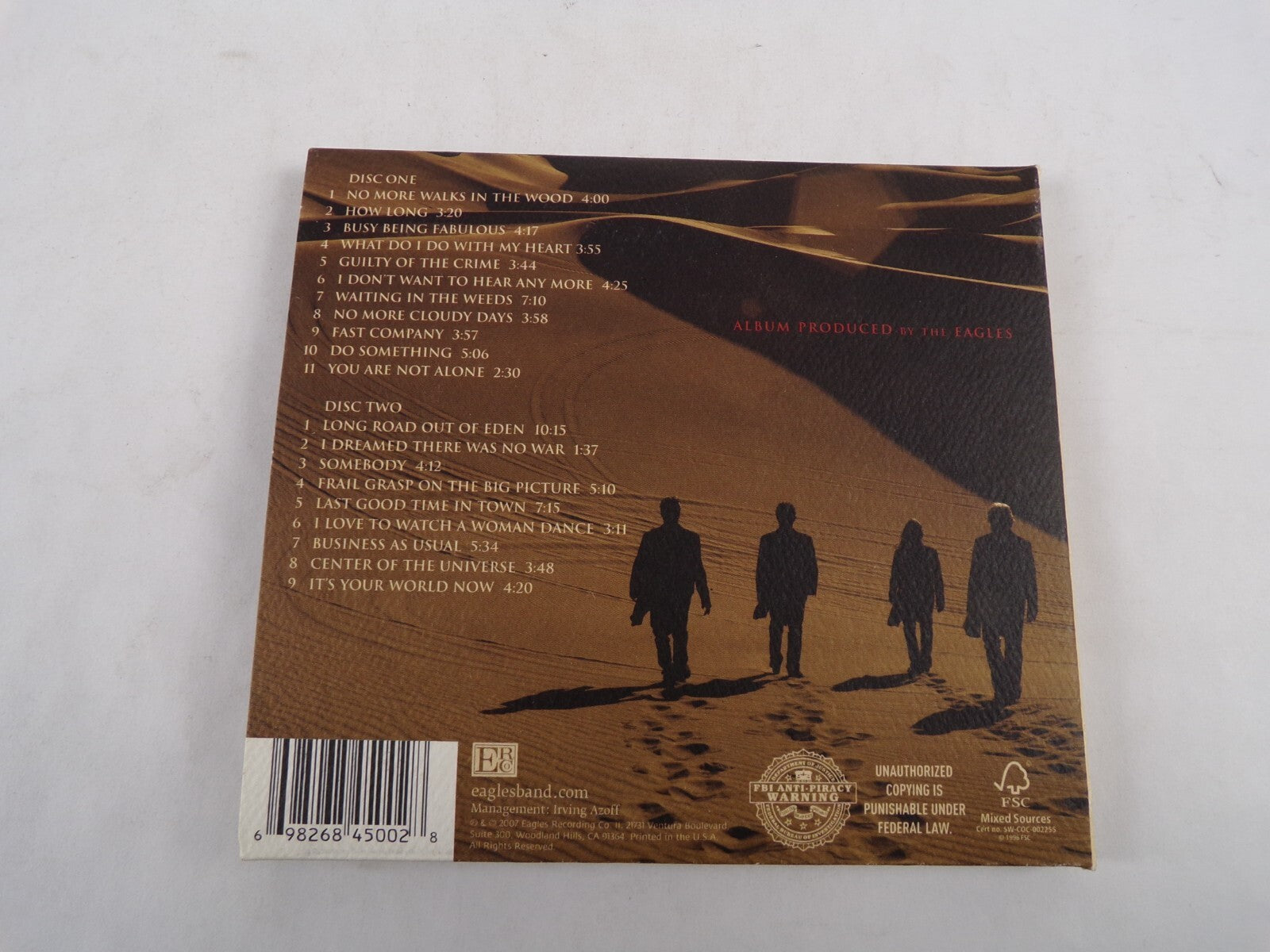 Eagles Long Road Out Of Eden No More Walks In The Wood How Long CD#57