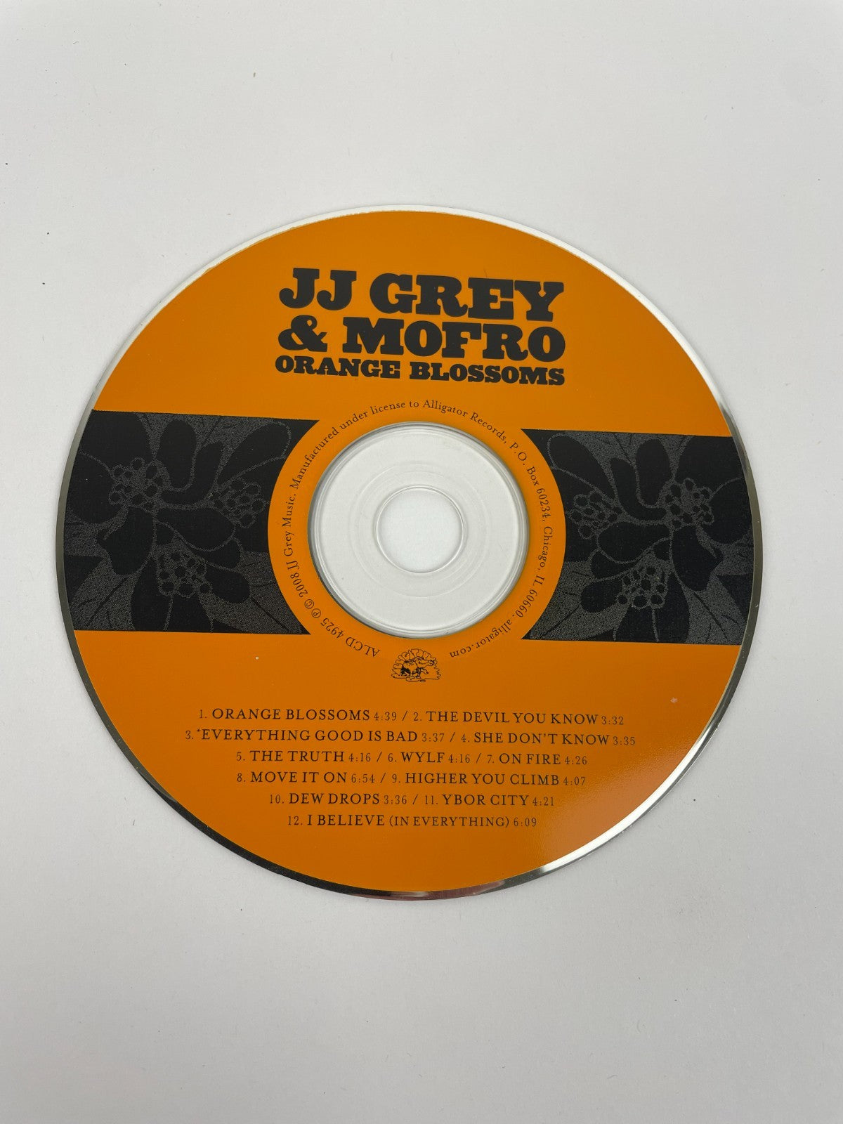 JJ Grey & Mofro Orange Blossoms Digital Audio CD Grey Records 2008