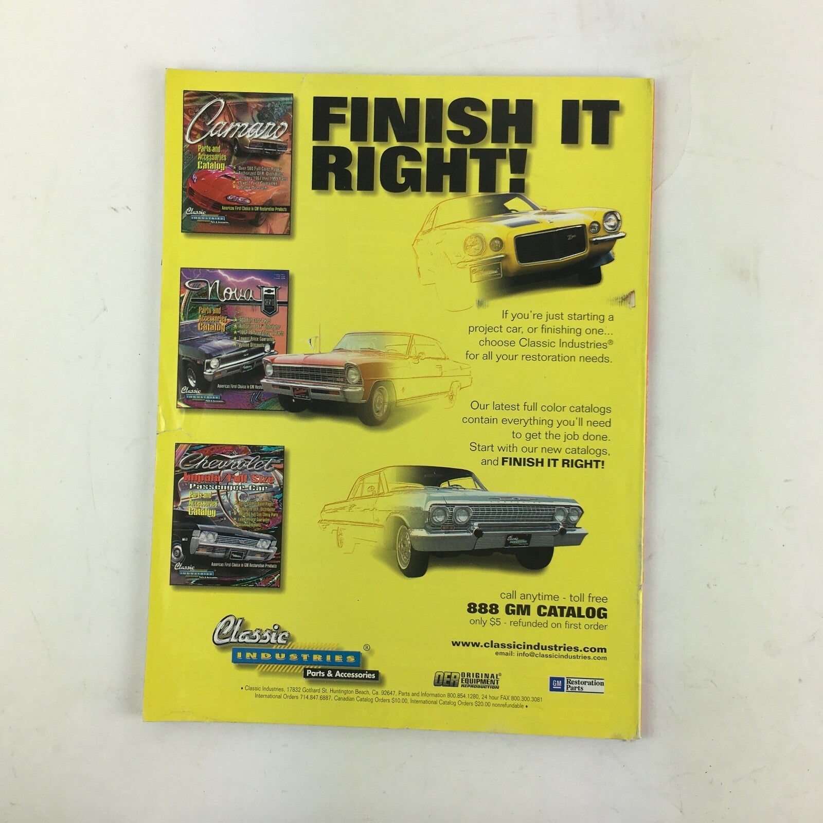October 1999 Vol 28 Super Chevy Magazine Classic Collections 7 Holley Upgrades