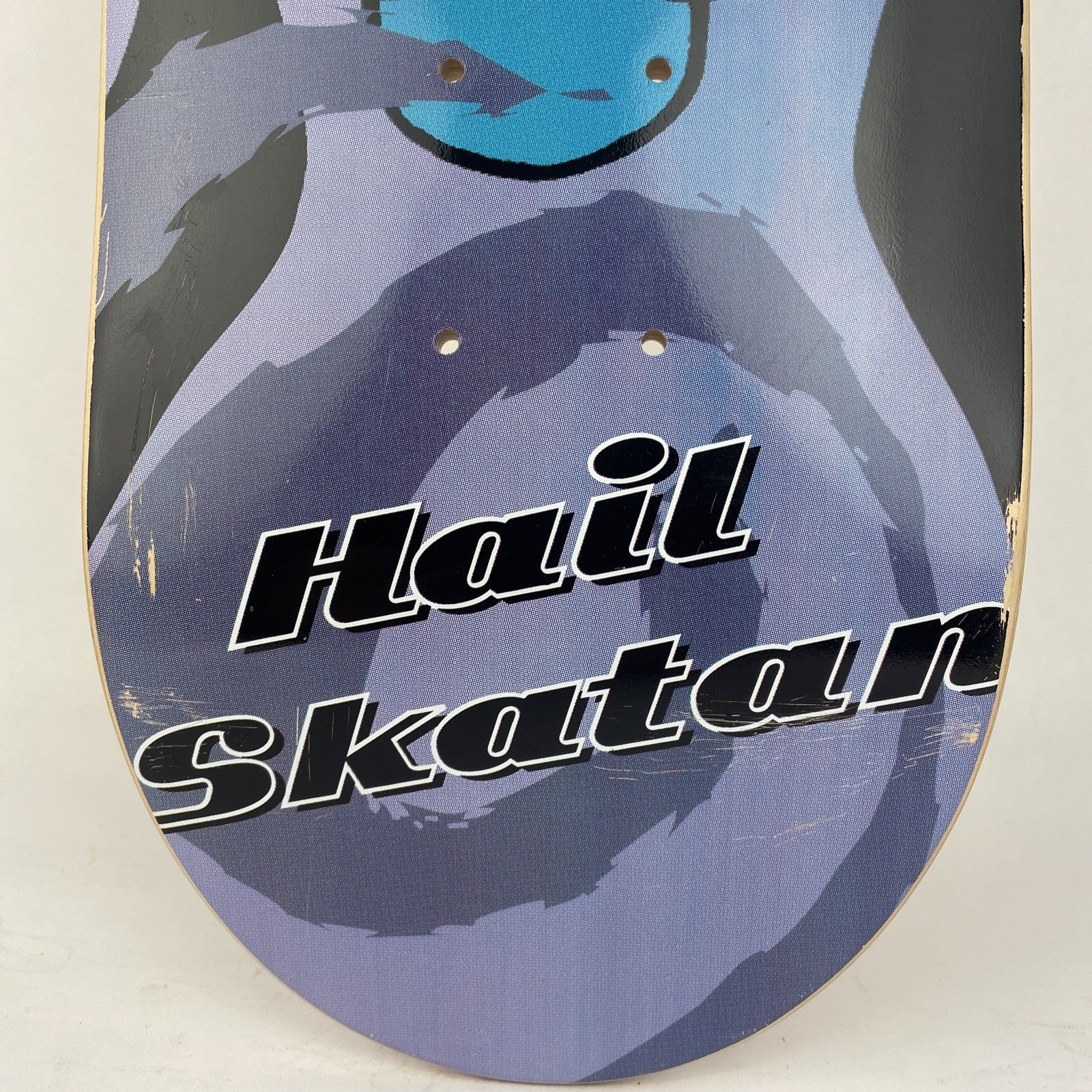 VINTAGE Possessed to Skate " HAIL SKATAN" GOAT SKATEBOARD DECK 7.5" x 31"