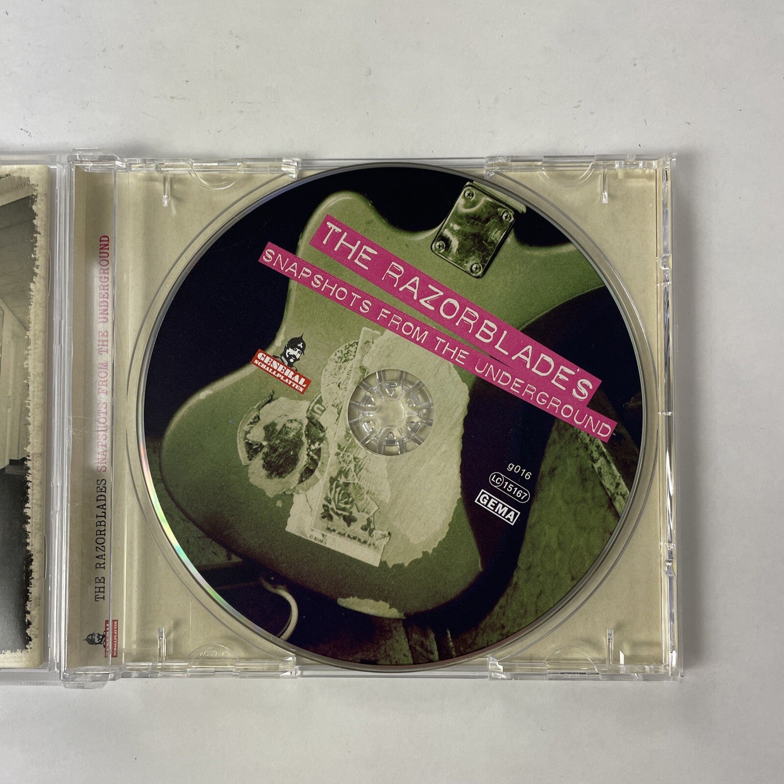 The Razorblades - Snapshots From The Underground (CD, 2013, Germany)   #20