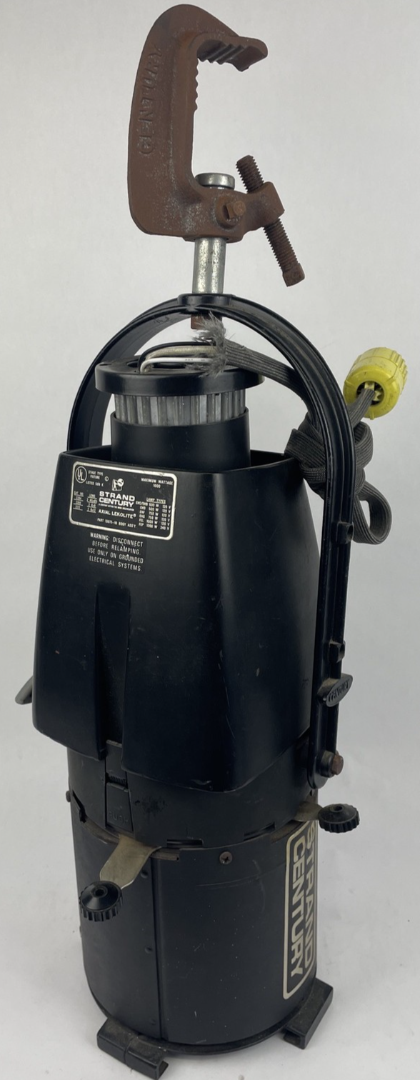 Hollywood Studio Strand Lighting Axial Lekolite Stage Light 1000w [Z2FL] w Clamp