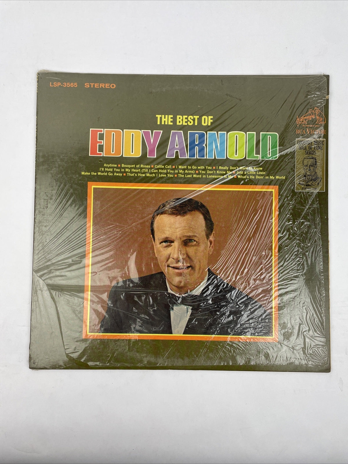Eddy Arnold " The Best Of  " LP Vinyl Record Album LSP-3565 STEREO - VGC