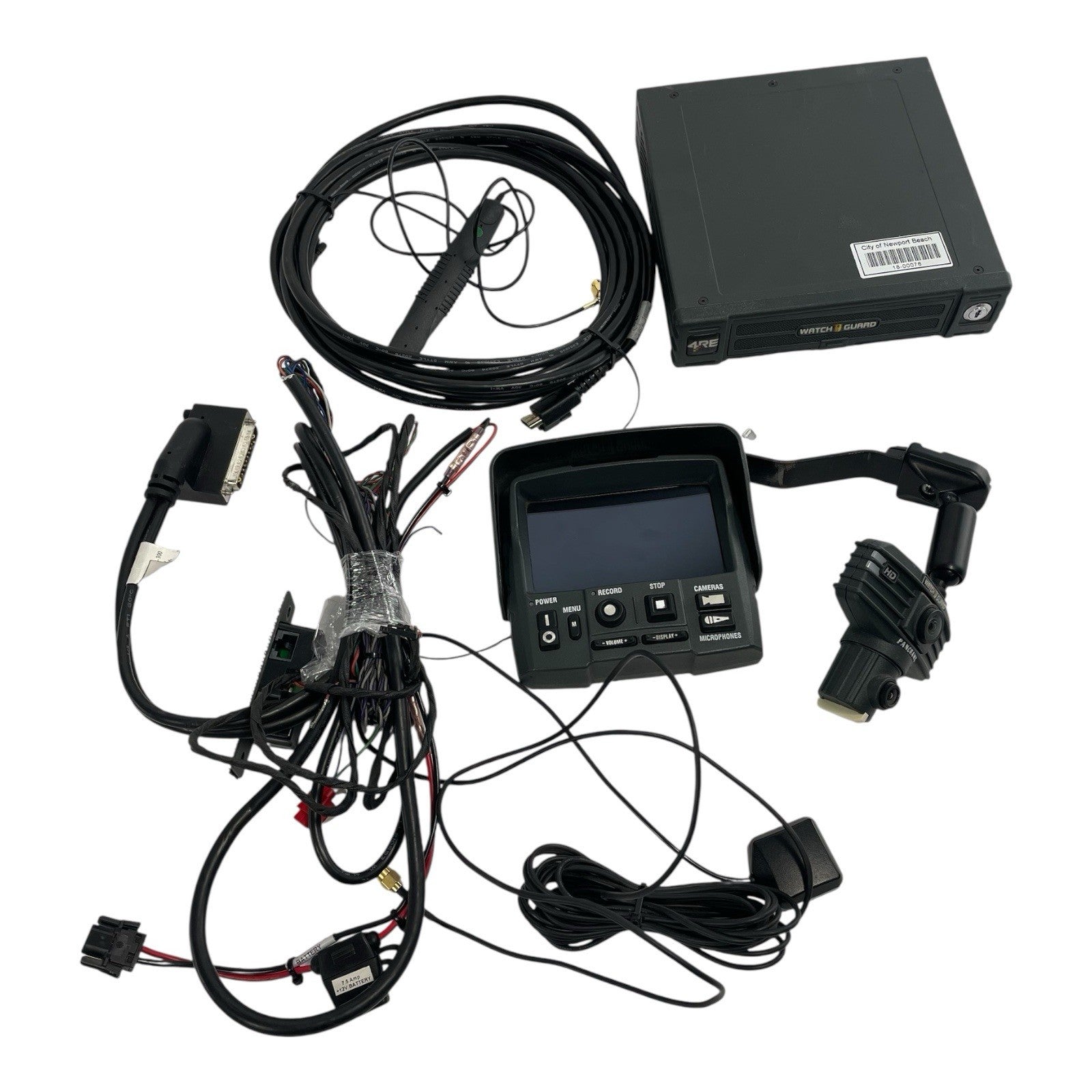 WatchGuard 4RE Camera DVR Display Dashcam Set Antenna