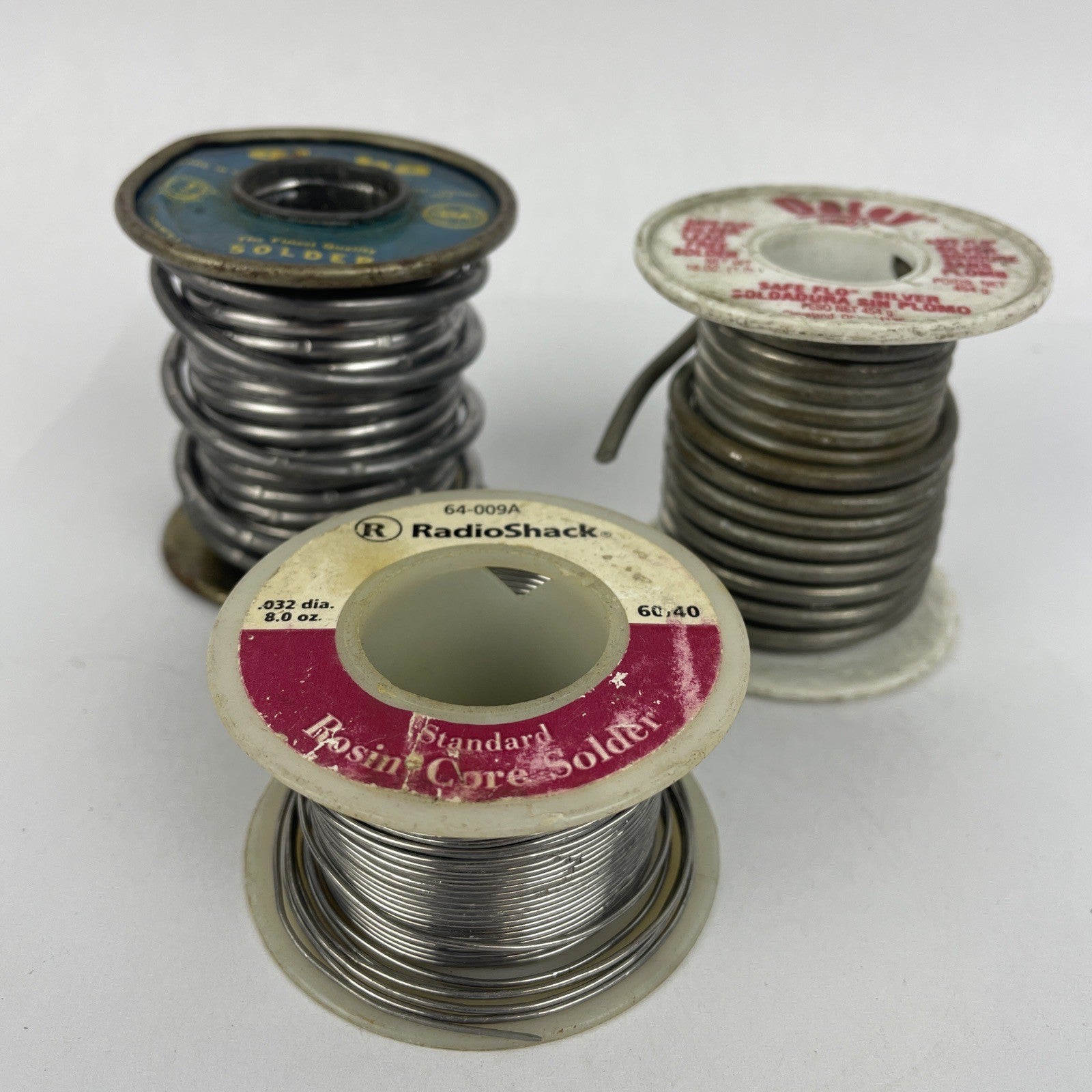 Alpha Oatey Safe Flo lead free plumbing wire solder with .032 rosin core solder