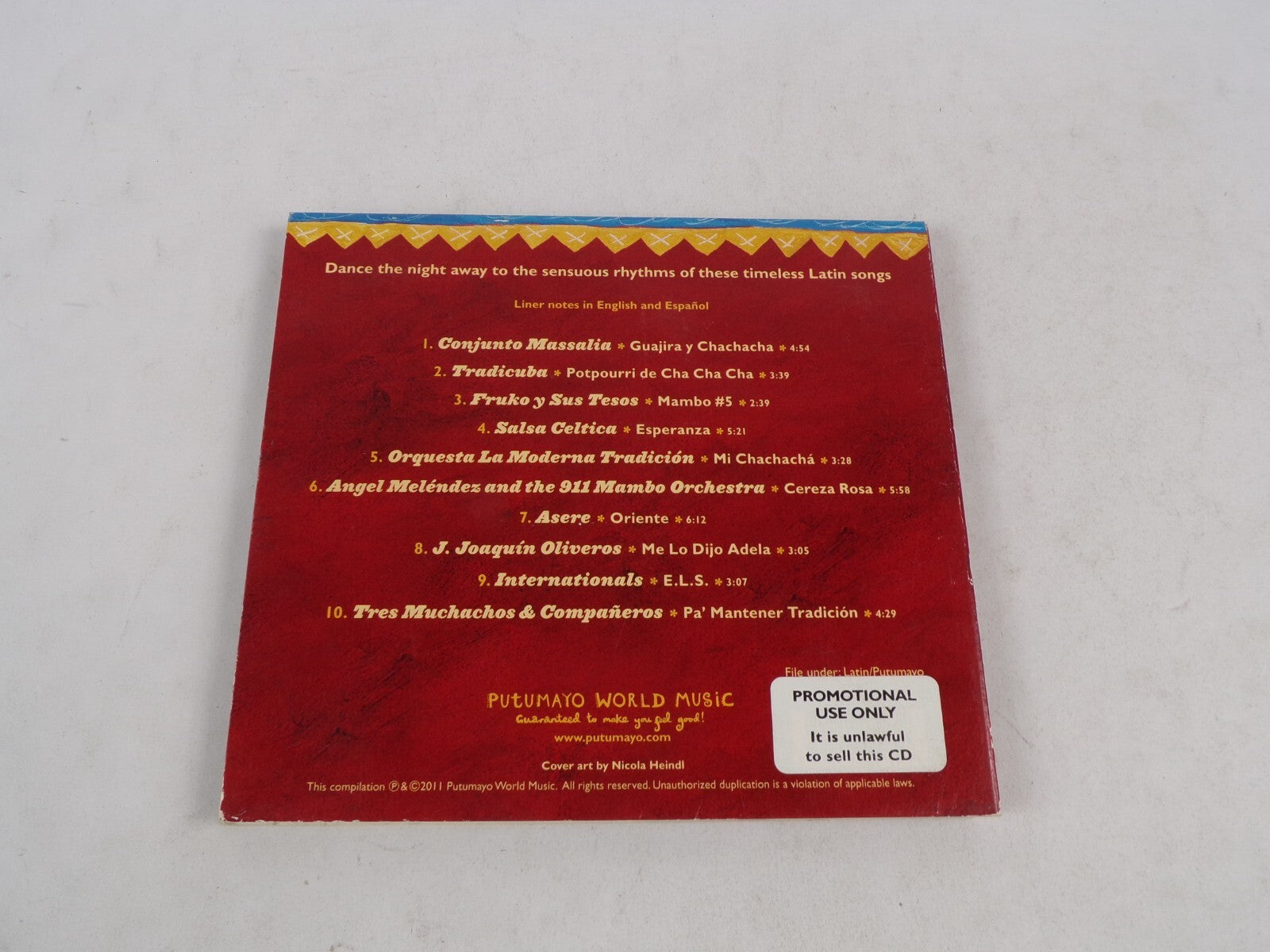 Rumba Mambo Cha Cha Cha Conjunto Massalia Tradicuba Fruko Y Sus Tesos CD#58