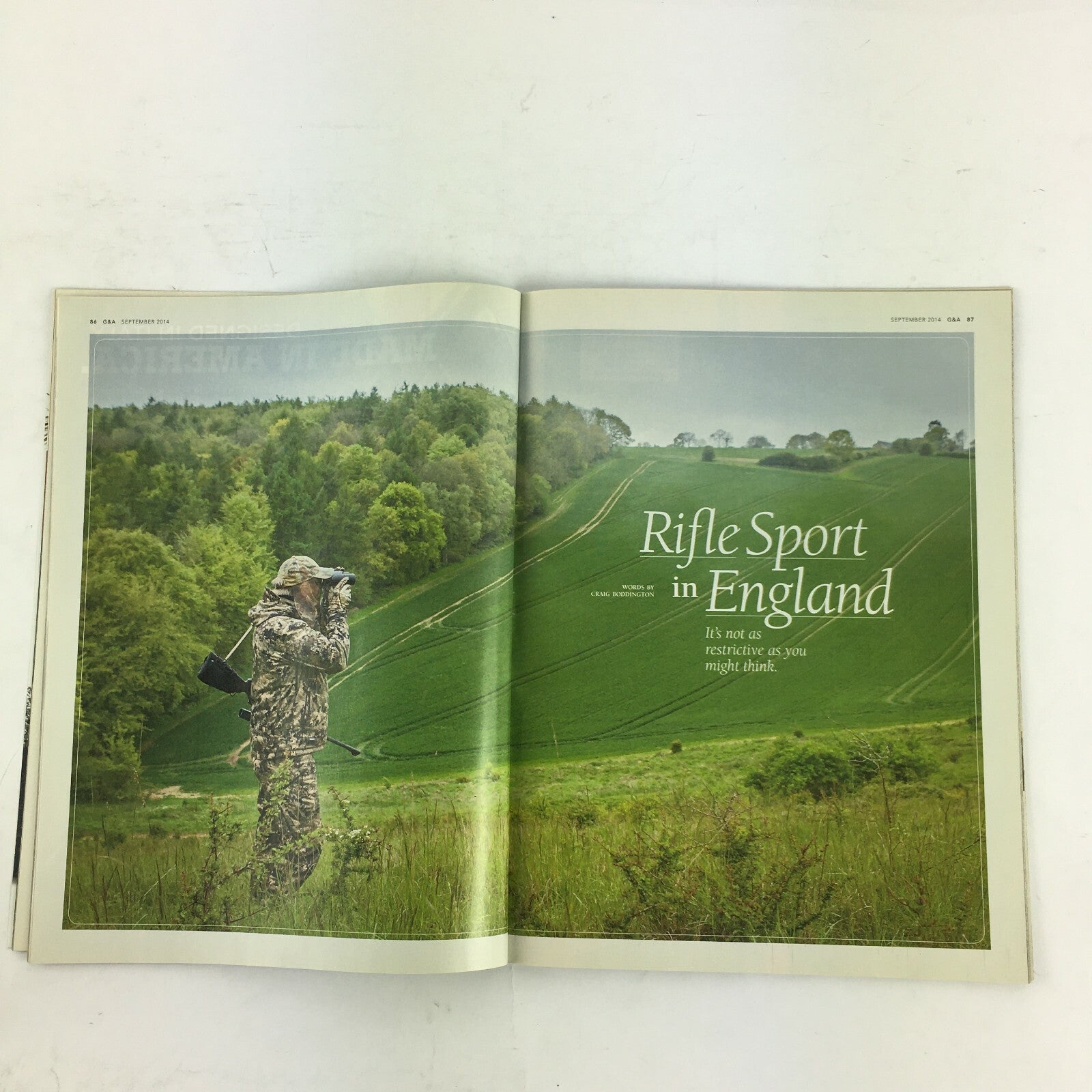 September 2014 Guns & Ammo Magazine 9mm Stag Arms Springfield XDs 4.0 Merkel RX