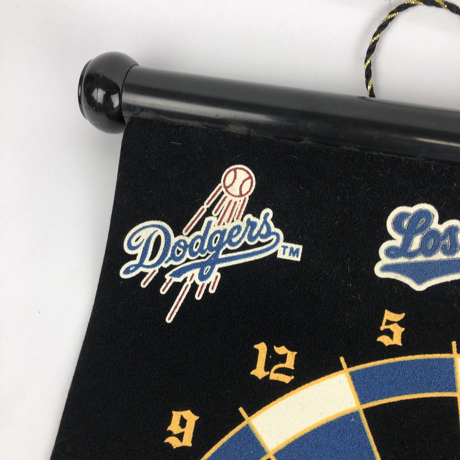 Rare 2004 Los Angeles Dodgers magnetic dart board by Big League Productions with magnetic darts