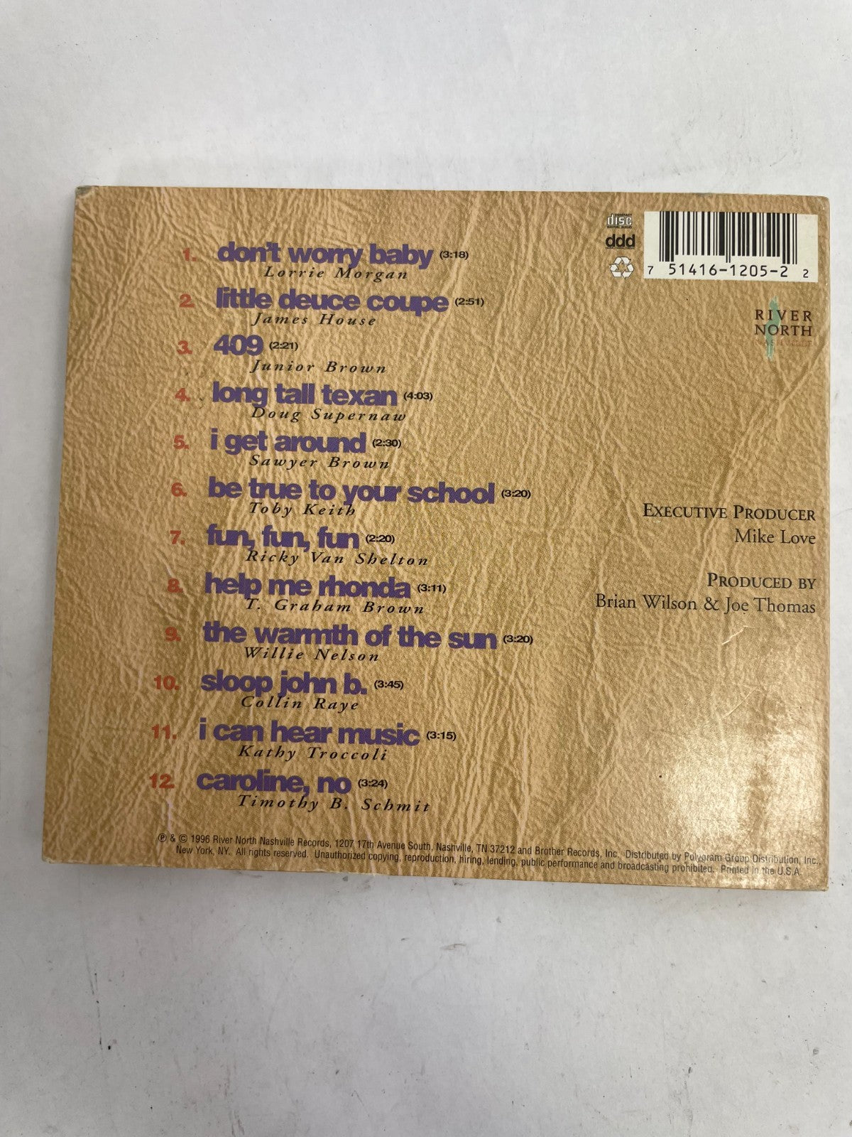 The Beach Boys Stars and Stripes Vol.1 Don't Worry Baby Little Deuce Coupe CD#6