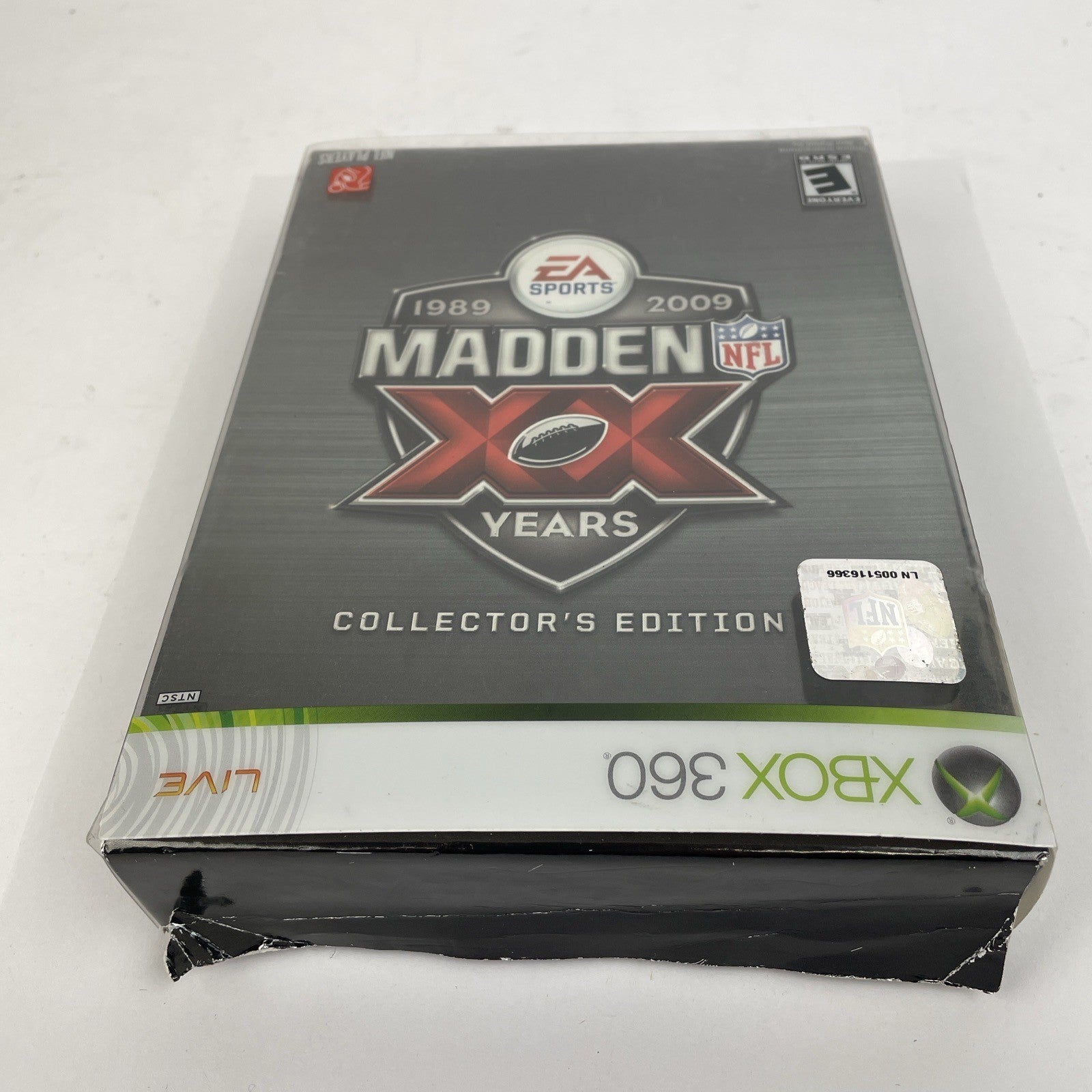 Madden XX Years 1989-2009 Collector's Edition Xbox 360 Head Coach 09 Complete