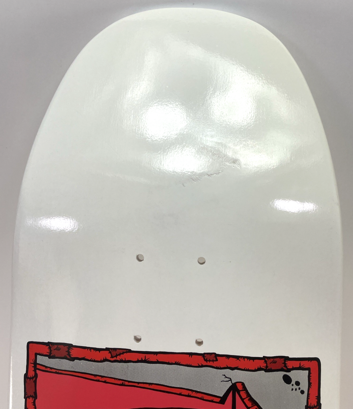 Matt Hensley Stained Glass Scooter Puppet Reissue H-STREET White Dip Signed