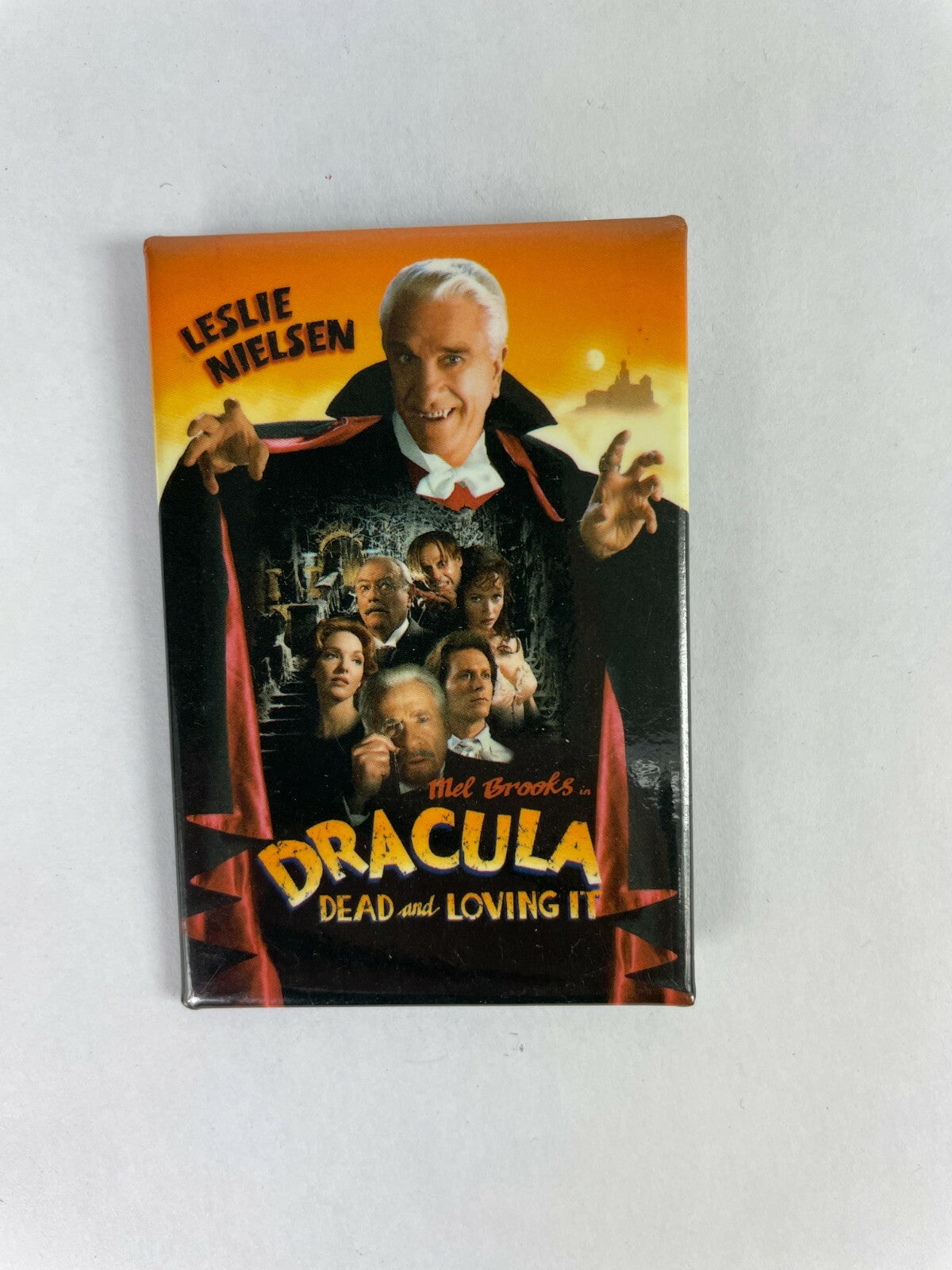 Mel Brooks inDracula Dead and Loving It Movie Film Button Fast Shipping Must See