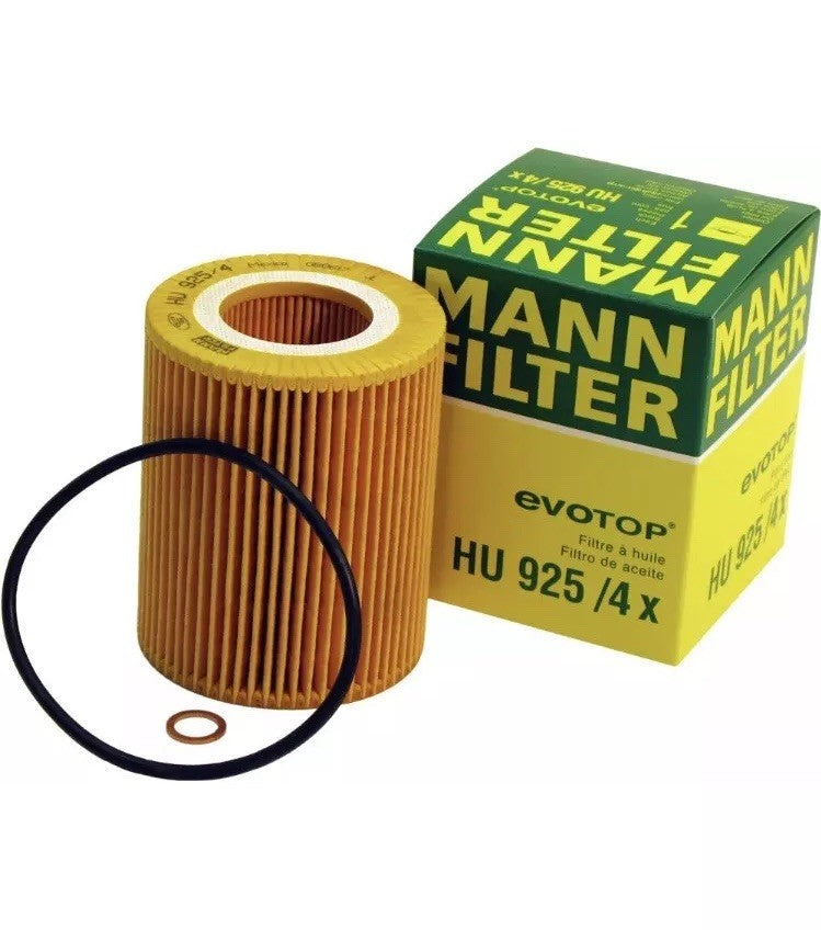 BMW Oil Filter OE MANN HU 925/4 X Engine Oil Filter HU9254x - FSTSHP