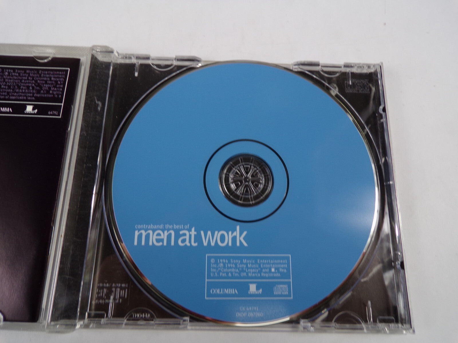 Contraband The Best Of Men At Work Deserve To Be Know For More Than Who CD#58