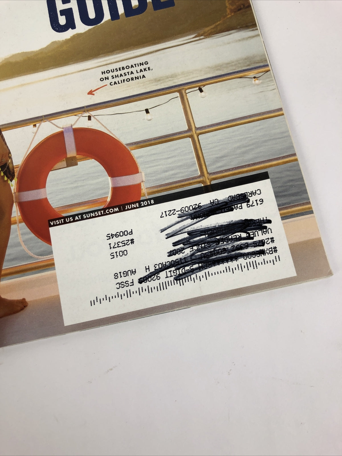 June 2018 Sunset Magazine Family Fishing Cabin, Backyard Movie Night Summer Eats