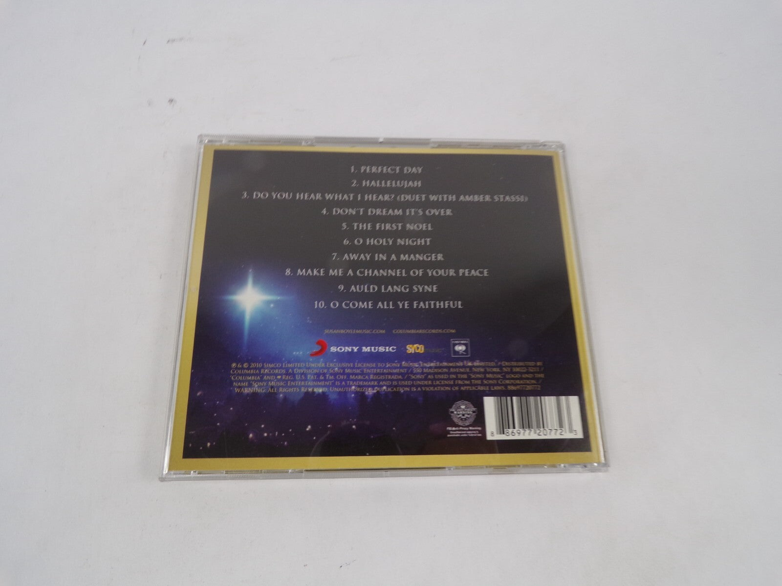Susan Boyle The Gift Persect Day Hallelujah Do You Hear What I Hear? Don't CD#67