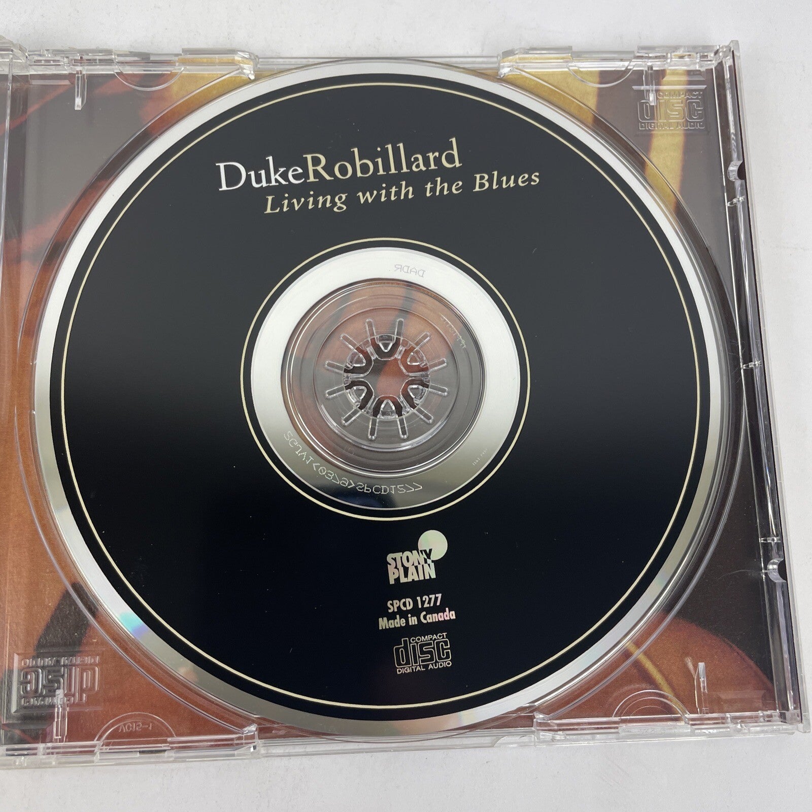 Duke Robillard - Living with the Blues Music Digital Audio CD 2002 Sony Music