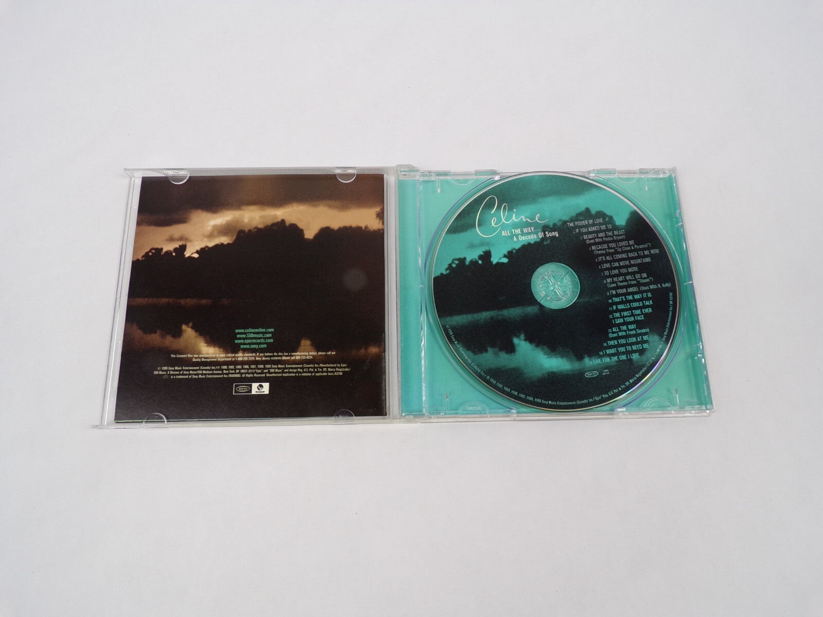 Celine All The Way A Decade Of Song The Power Of Love If You Asked Me To BeCD#63
