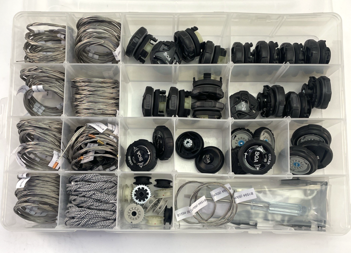 BOA Fit System Master Spare Parts Repair Kit Dials Laces Tools Shop Dealer Case*