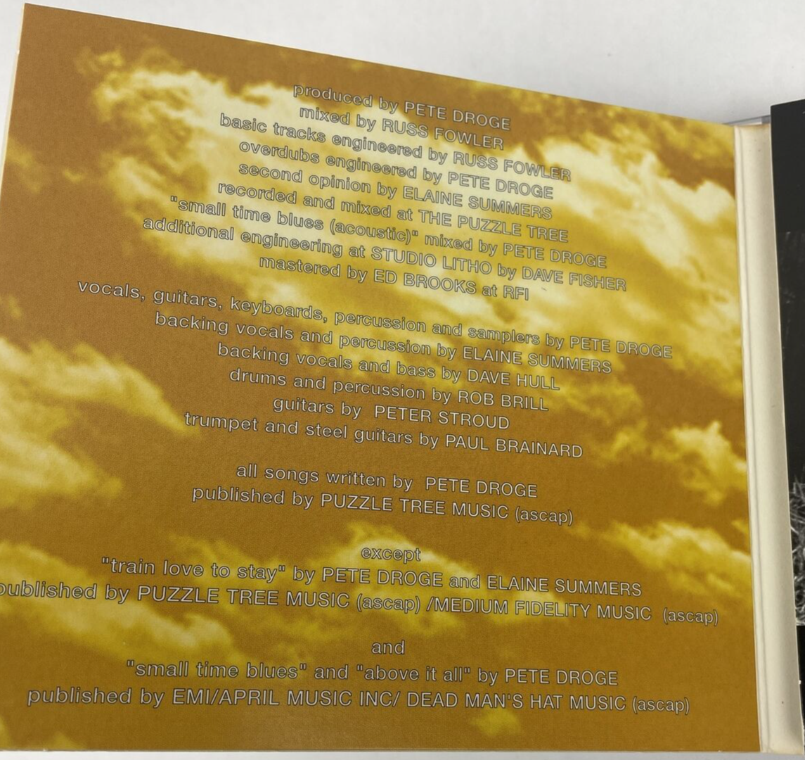 Spacey and Shakin by Pete Droge (CD, Apr-1998, Epic) + SKYWATCHING (2003) DEF