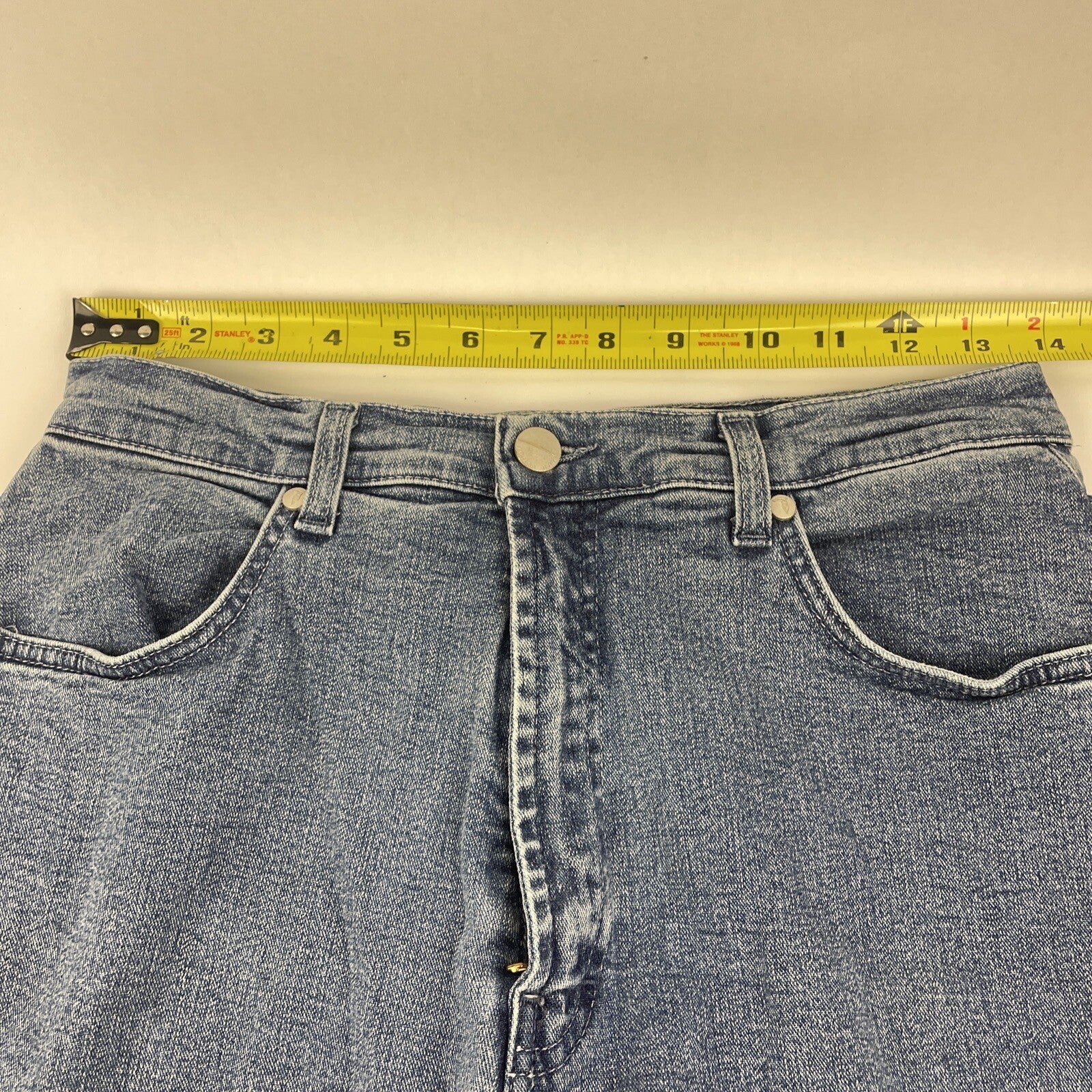 Trussardi Denim Blue Jeans Fitted Hip Size 32 UK Trousers - LOOK