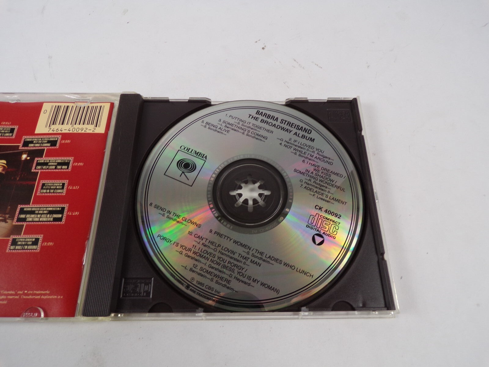 Barbra Streisand THe Broadway Album  Adelaide's Lament Something's Coming CD#39