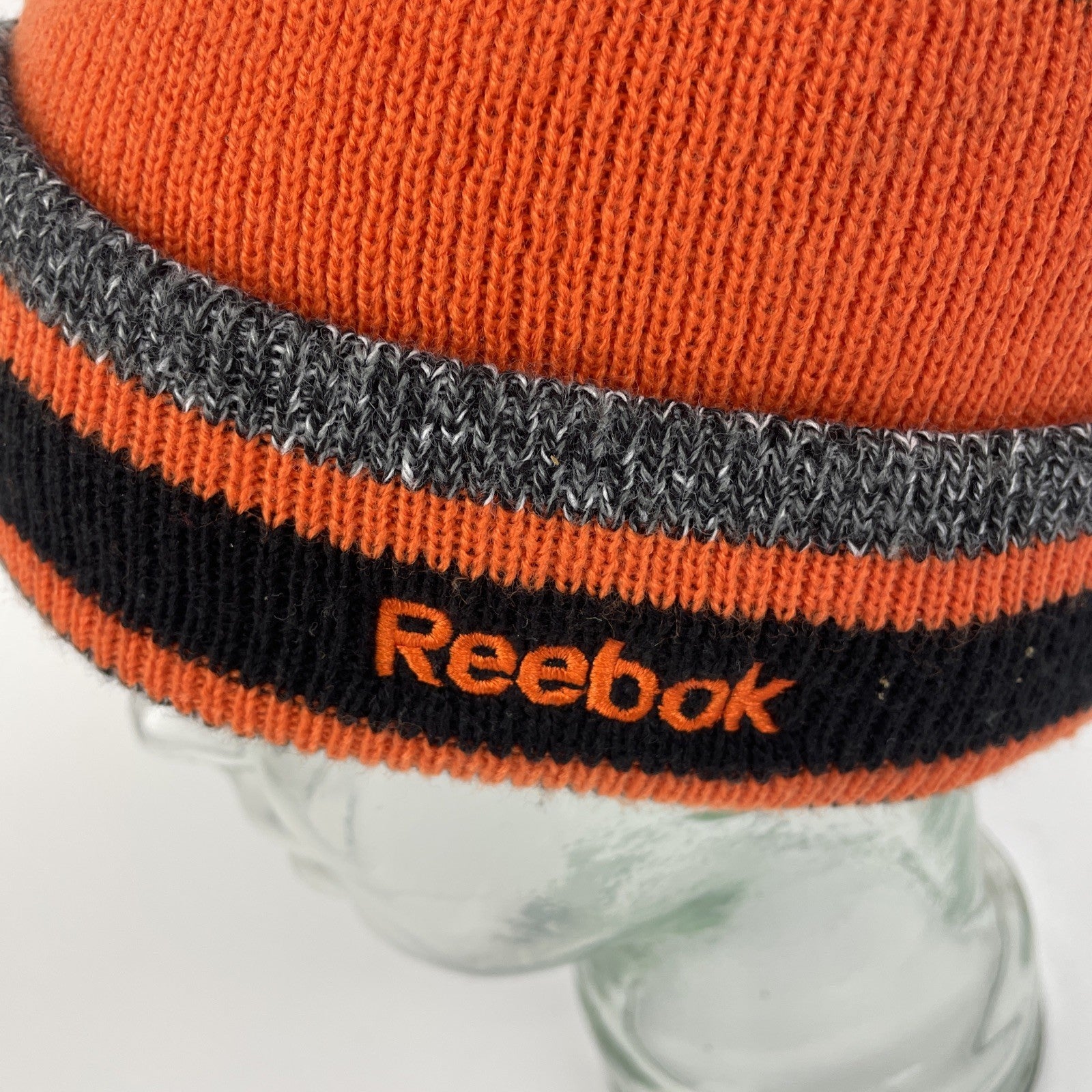 Reebok San Diego Gulls Pom Pom Beanie Hat Fleece AHL American Hockey League