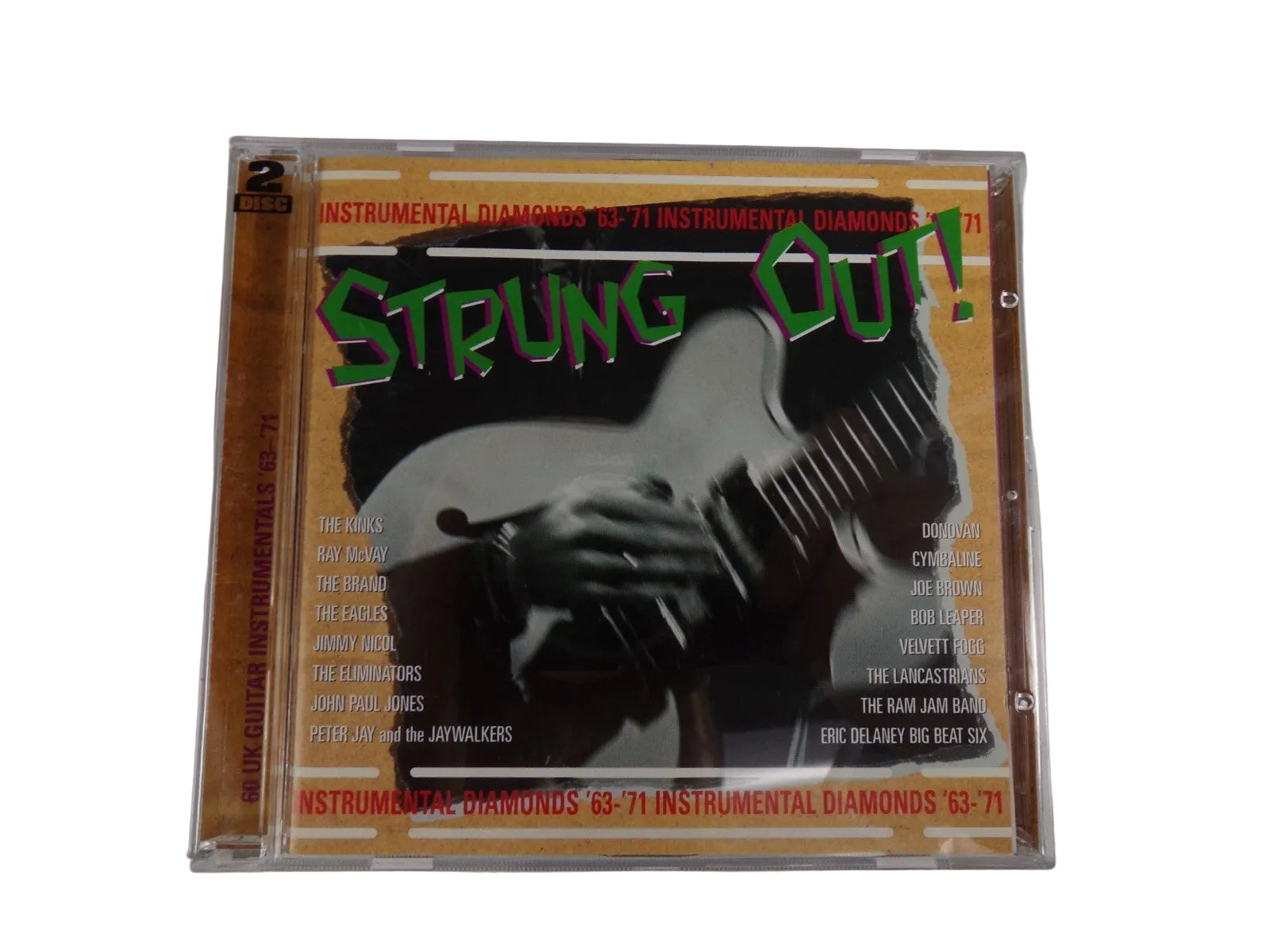 Strung Out Uk Guitar Instrumentals 63-71 Fireball Revenge Caroline CD#40