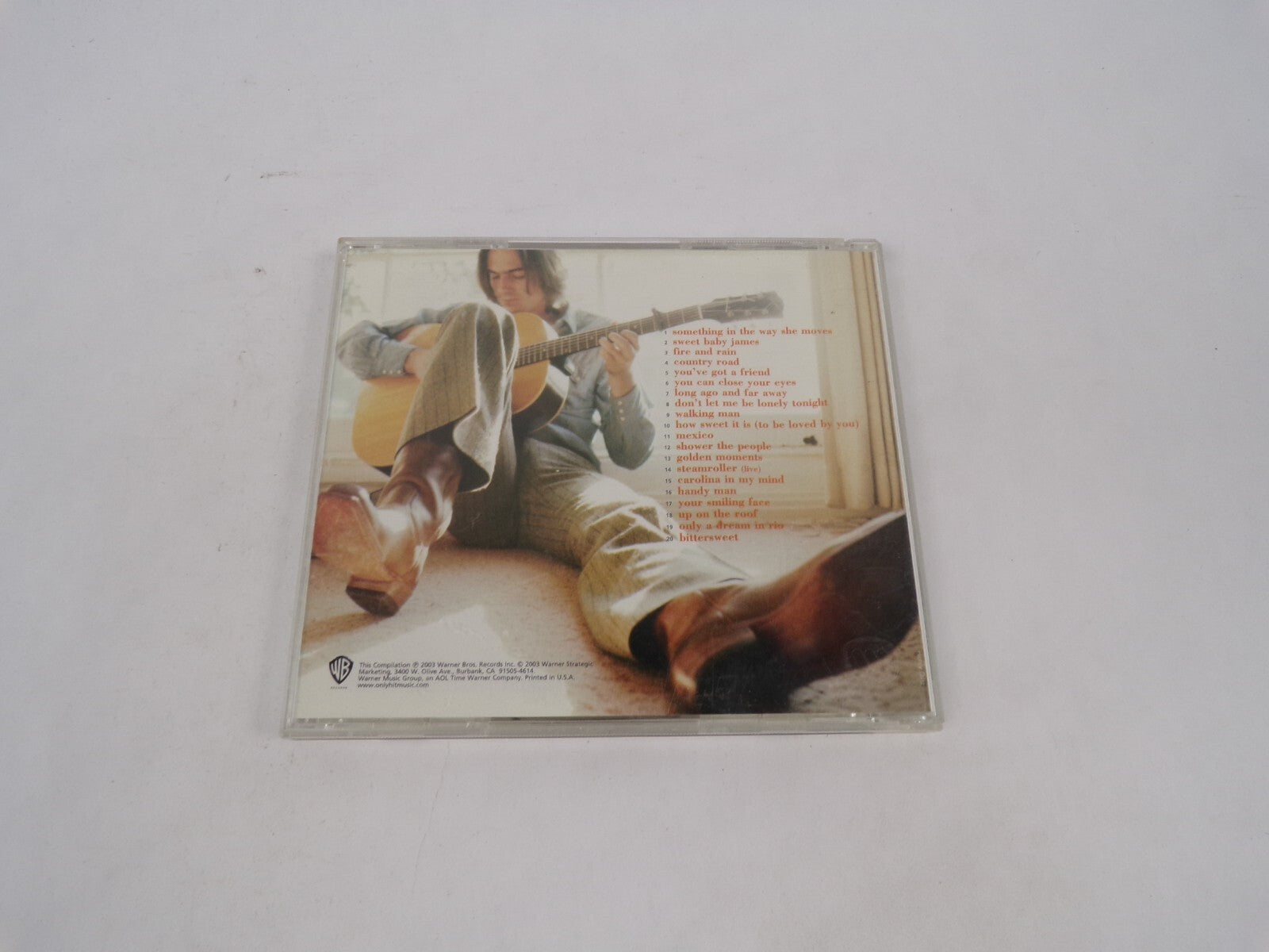 The Best Of James Taylor Something In The Way She Moves Sweet Baby James CD#69