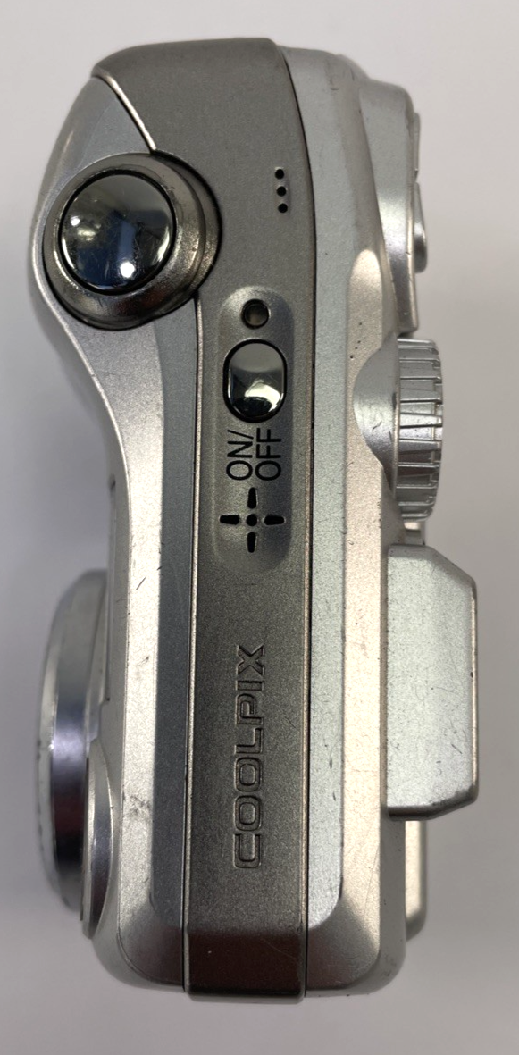 Nikon Coolpix e3200 Silver 3.2 MP 3x Optical Zoom Digital Camera